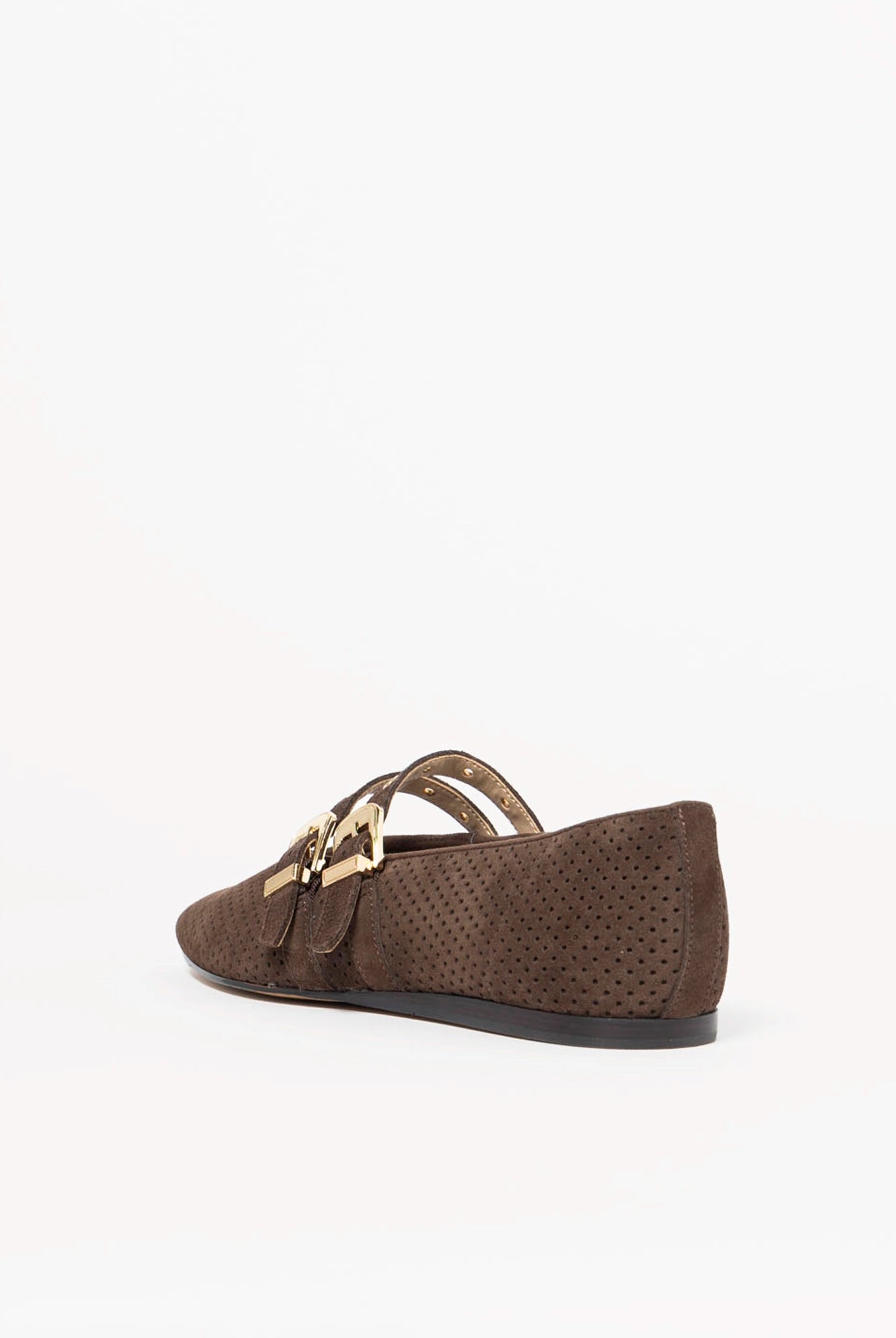 swatch_Brown Suede baylee flat shoes
