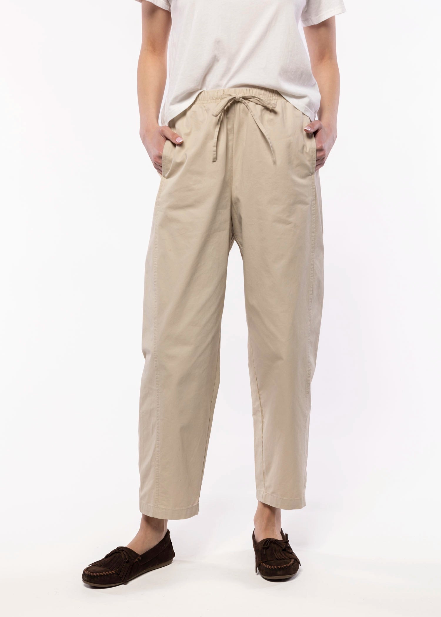 swatch_Shell cotton drawstring pant