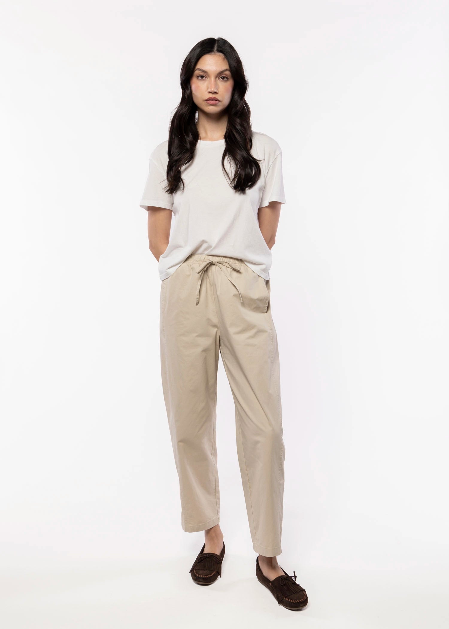swatch_Shell cotton drawstring pant