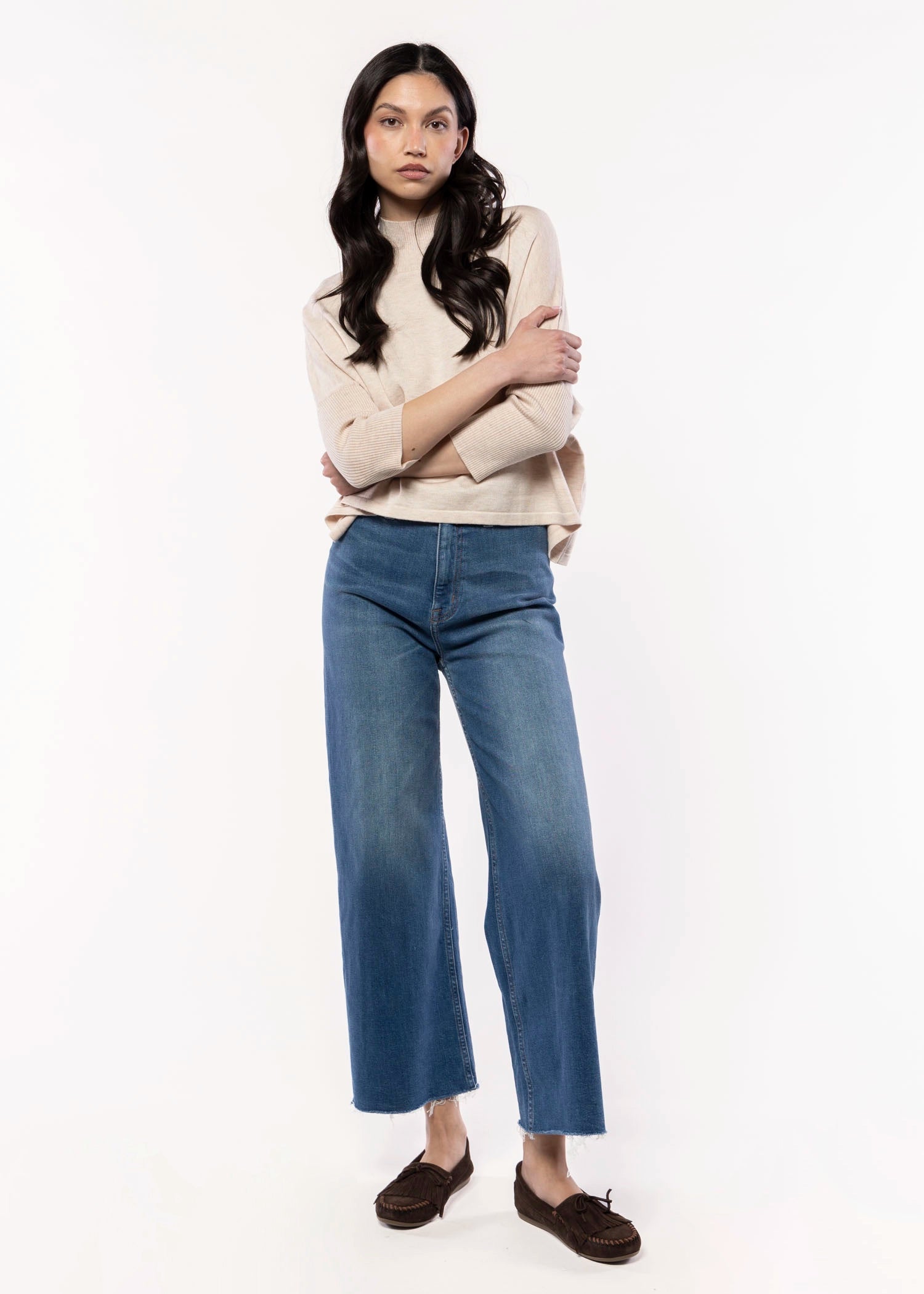 swatch_Denim pistola penny wide leg jeans