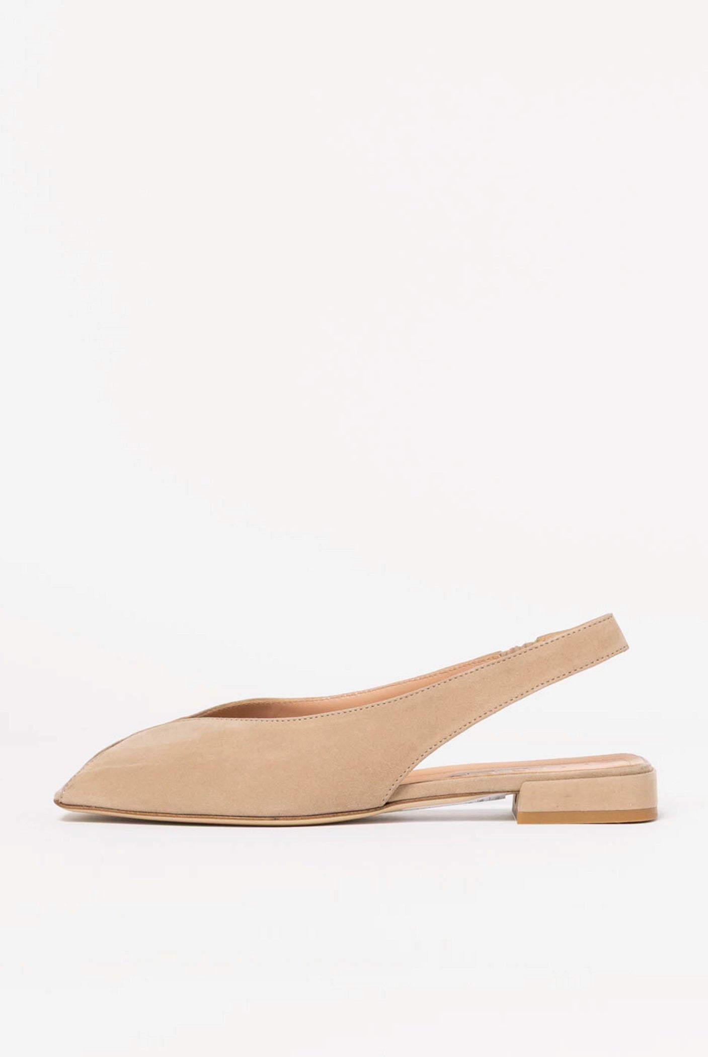 swatch_Taupe Suede flat peep toe sandal