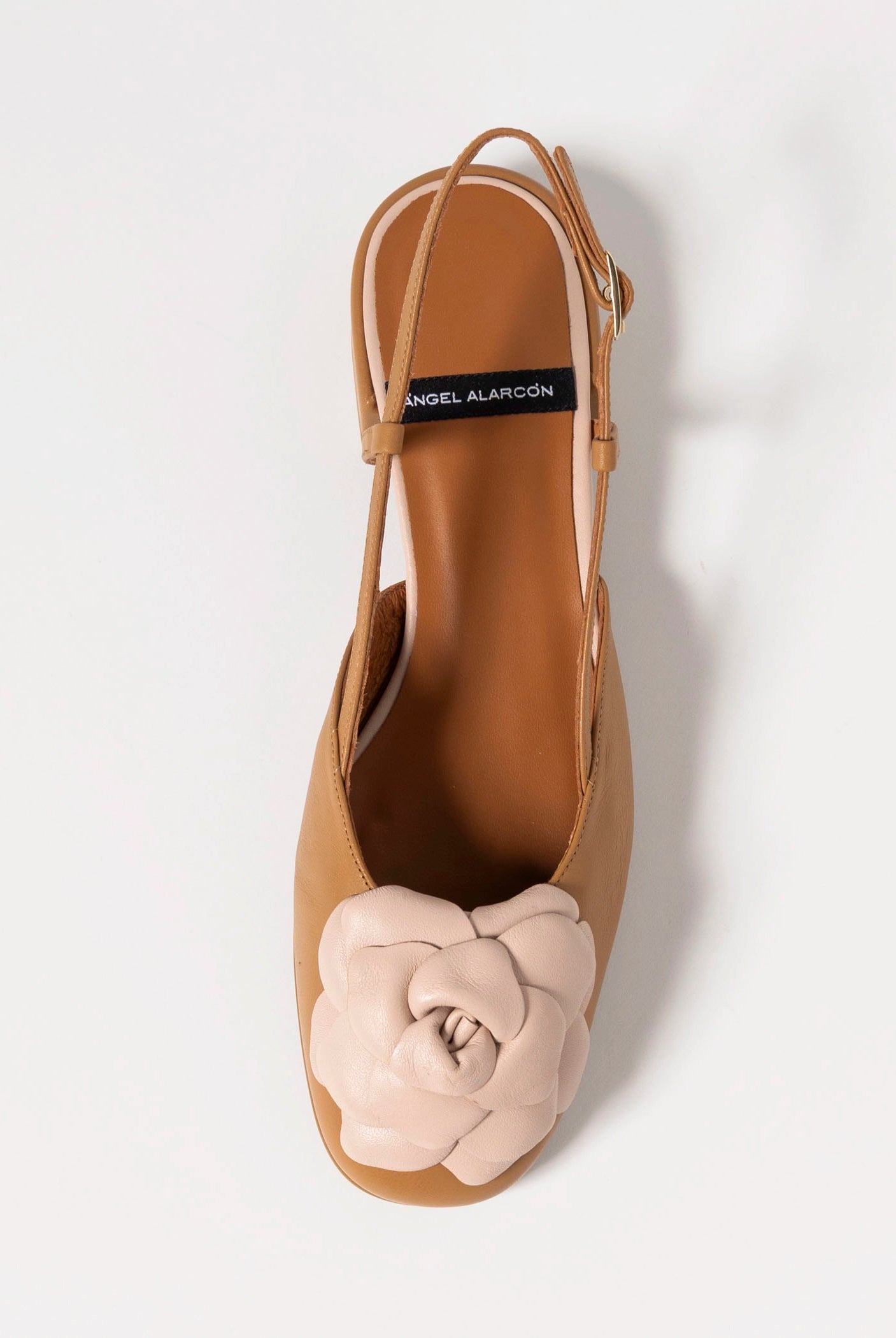 swatch_Tan/Pink florence leather slingback angel alarcon