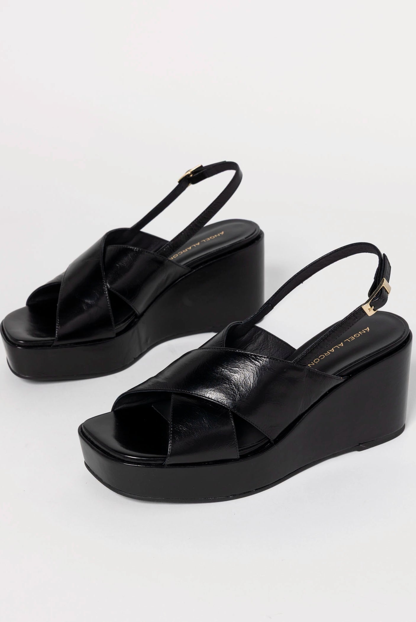 swatch_Black Leather stefenia platform sandal angel alarcon