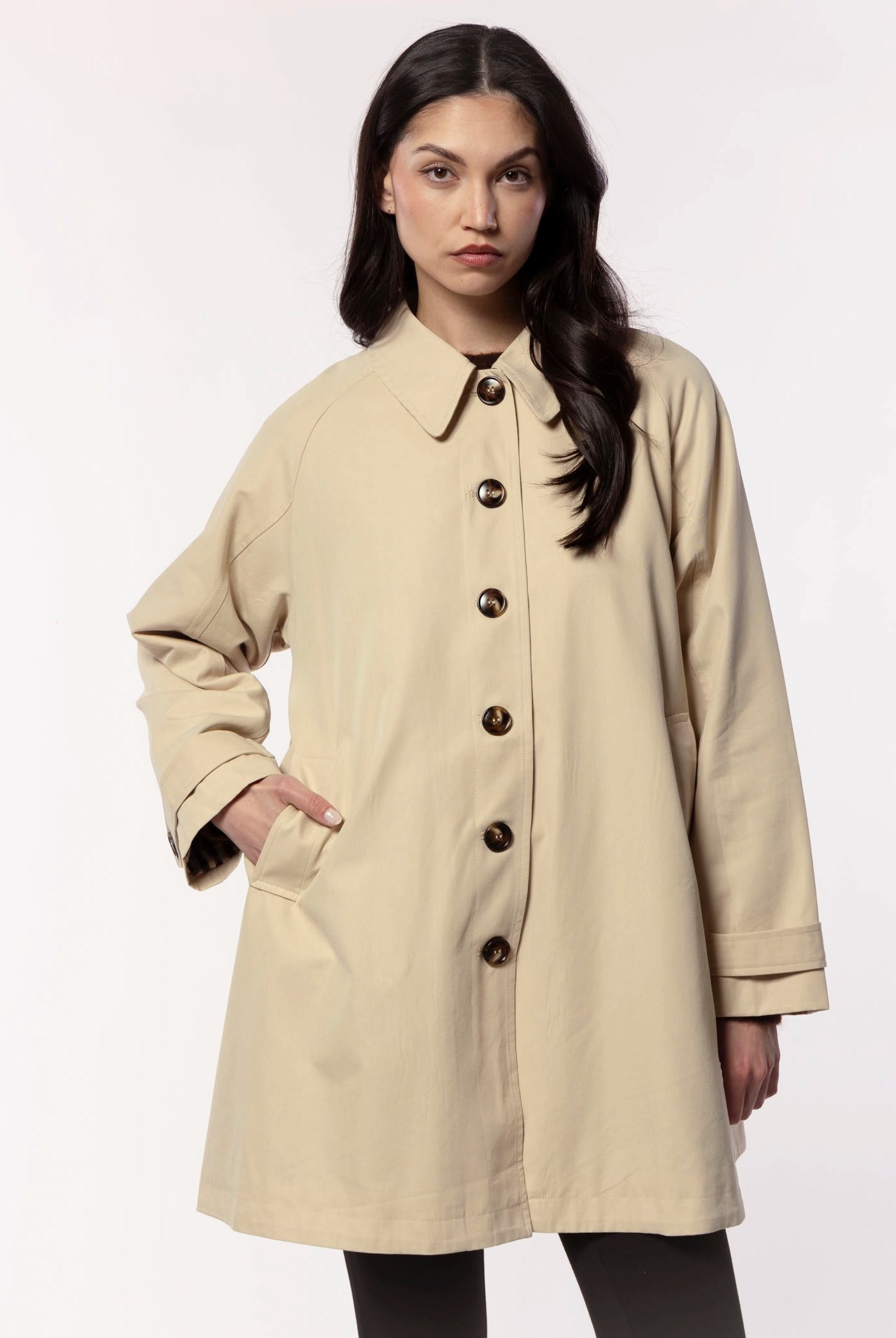 swatch_Beige a-line trench coat