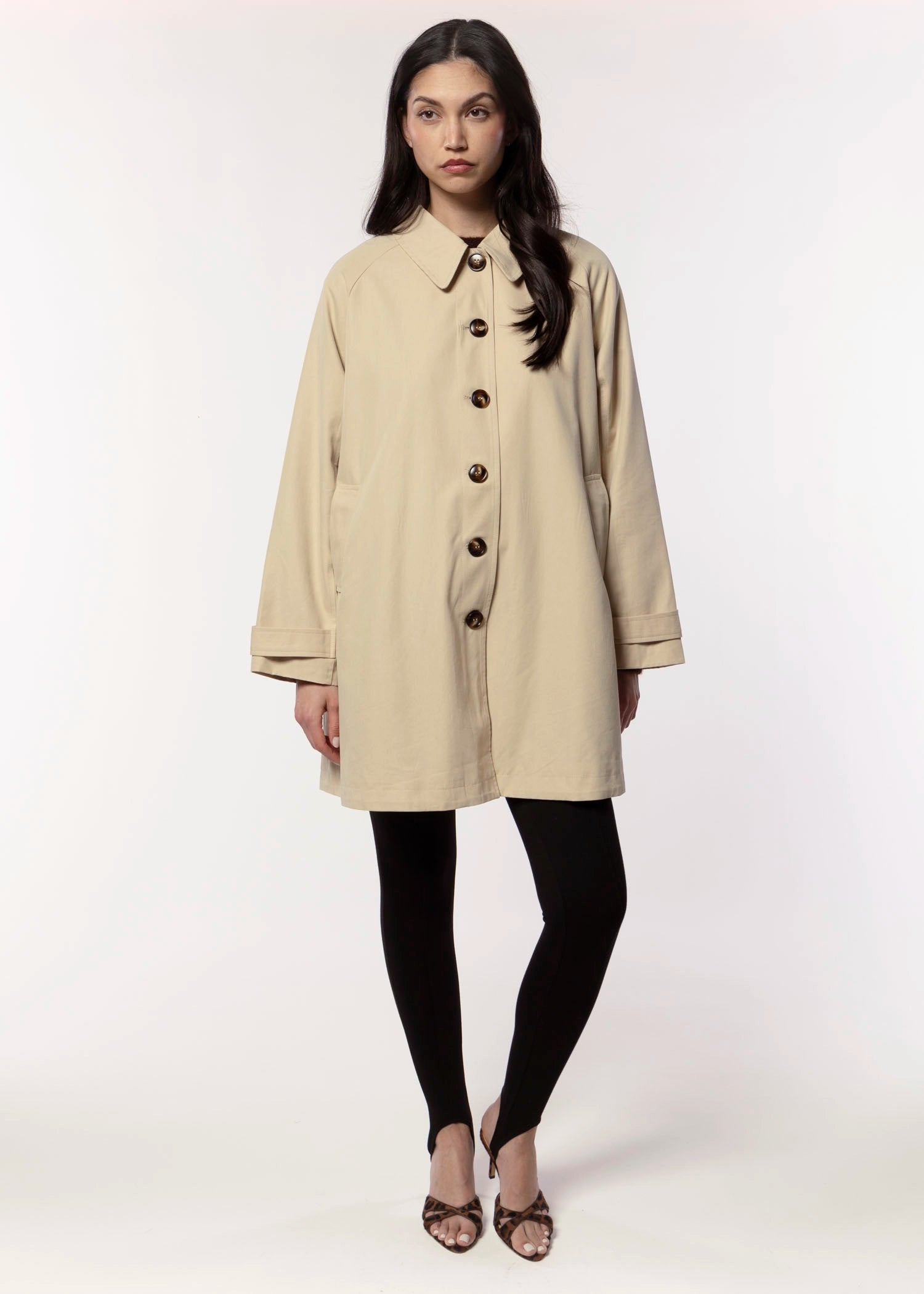 swatch_Beige a-line trench coat
