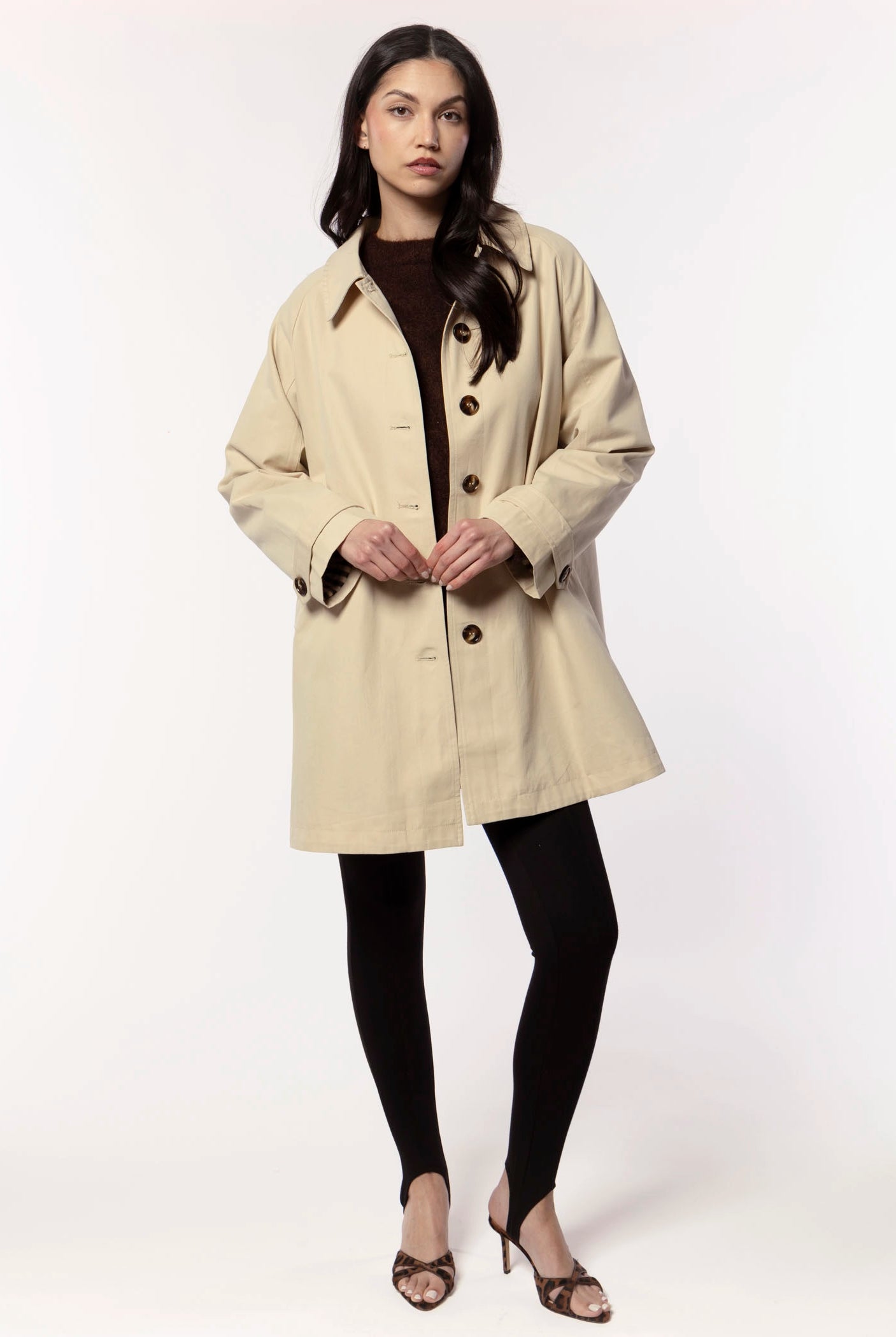 swatch_Beige a-line trench coat