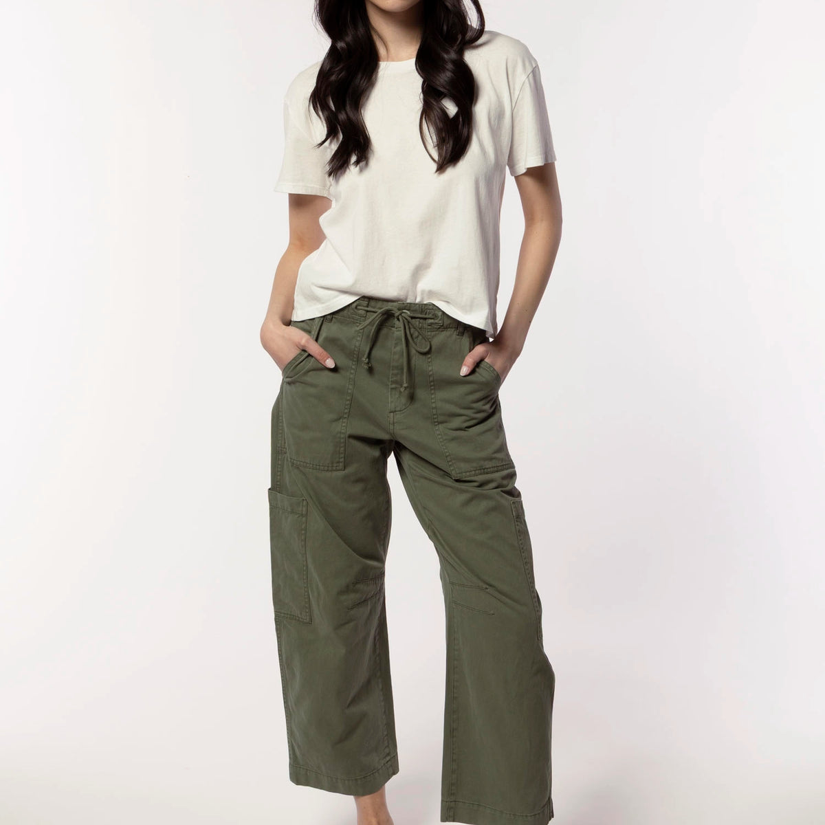 Sabrina Curved Utility Pant