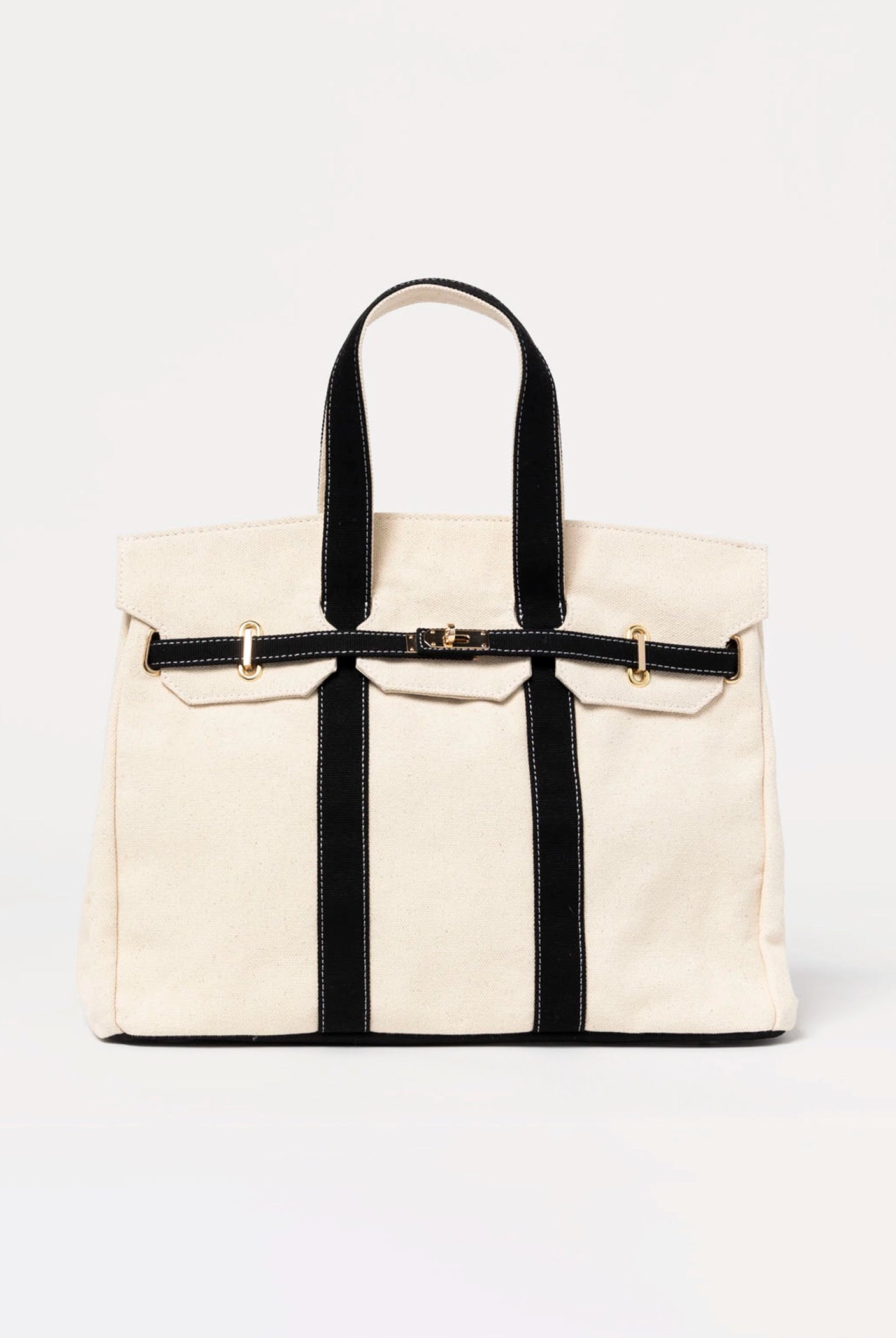 swatch_Black canvas tote bag