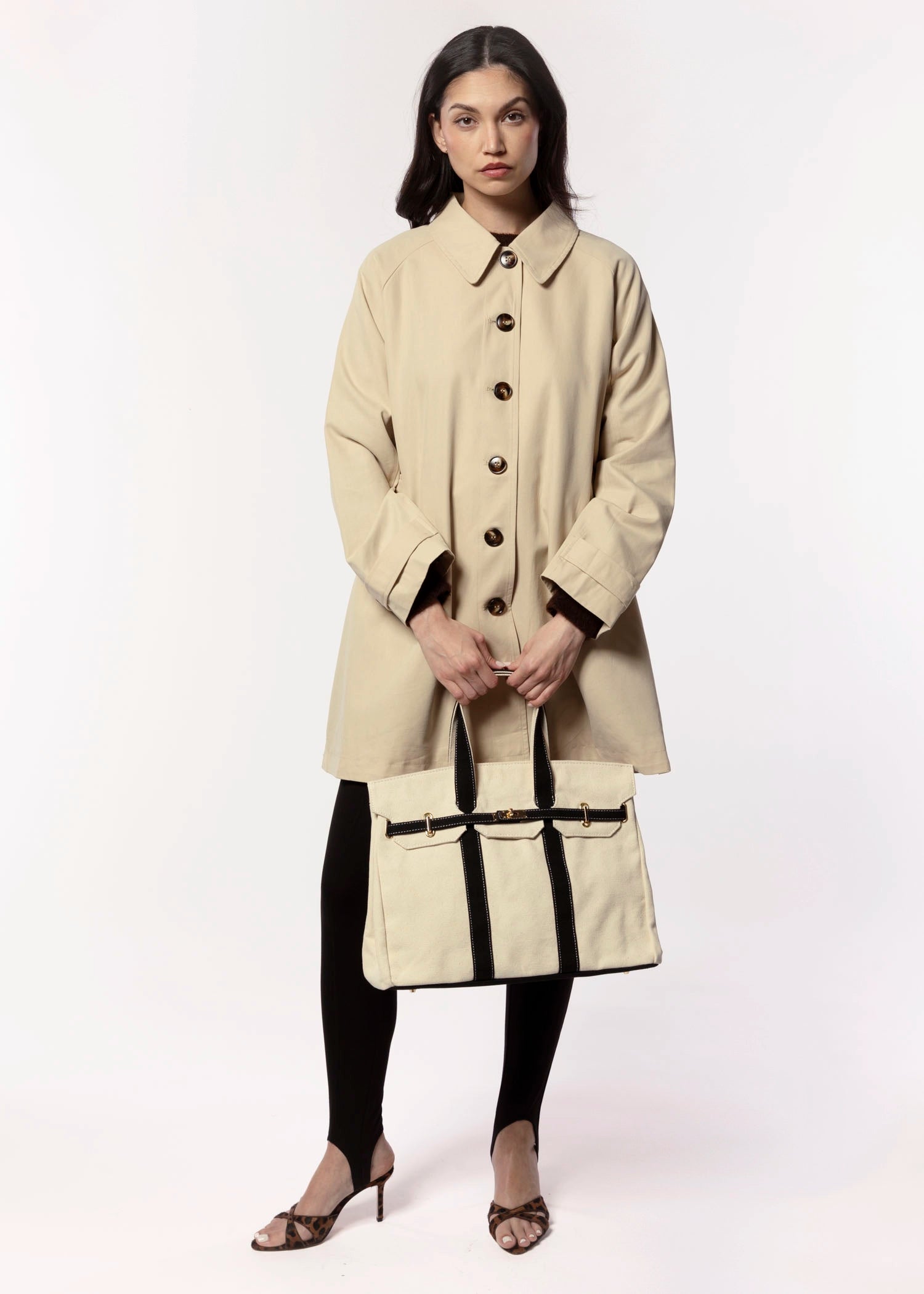 swatch_Black canvas tote bag