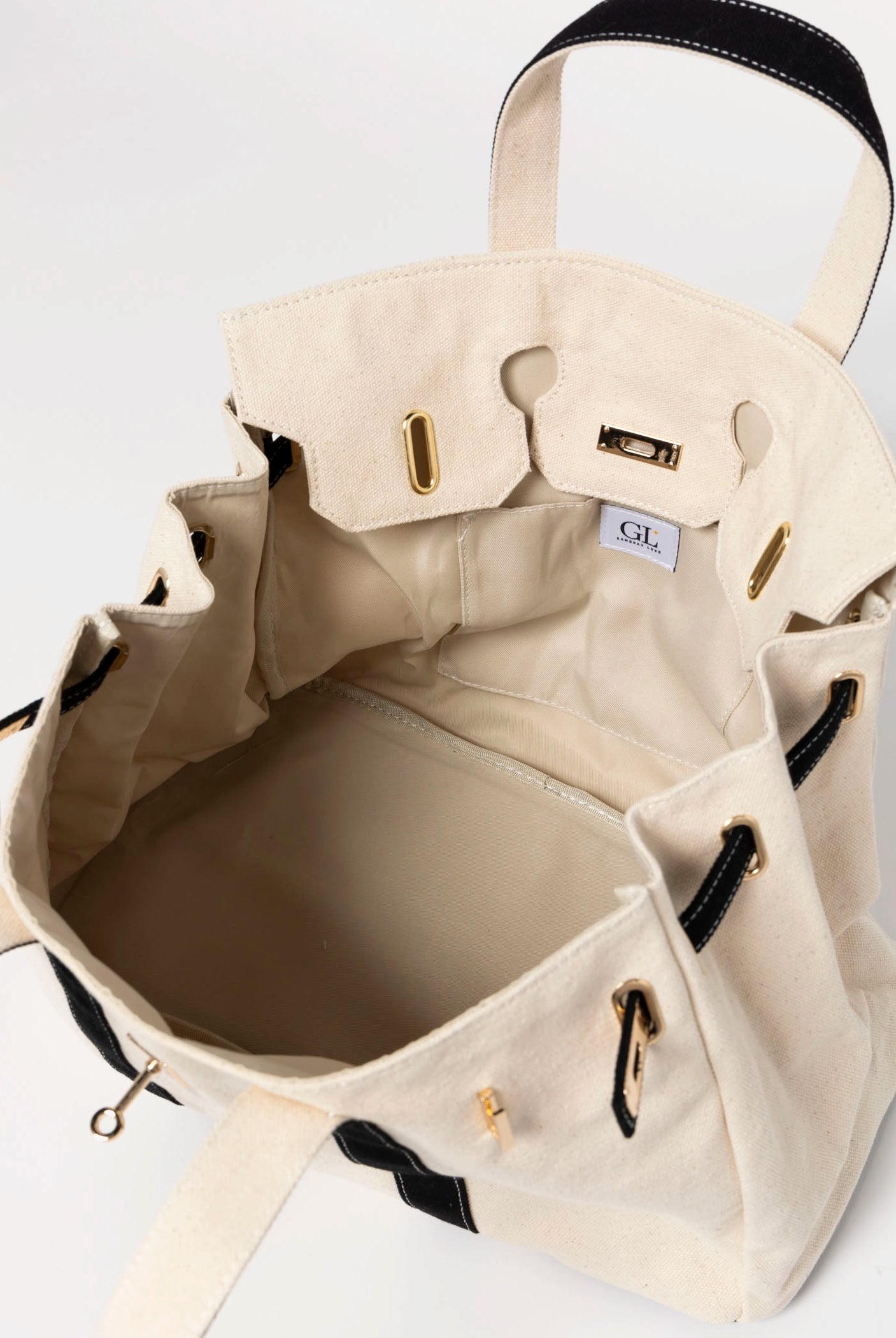 swatch_Black canvas tote bag