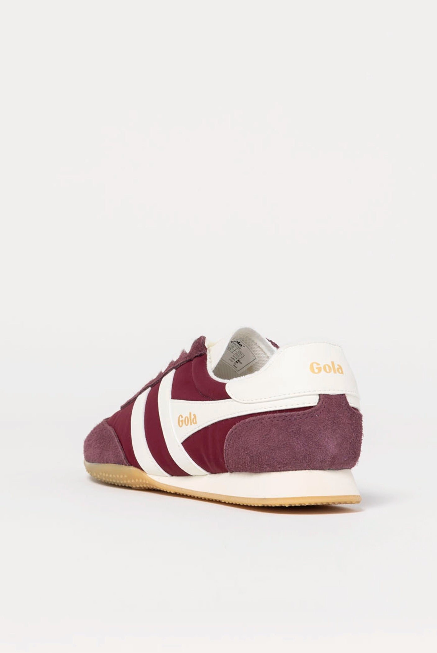 swatch_Wine/Off White gola sprinter sneaker