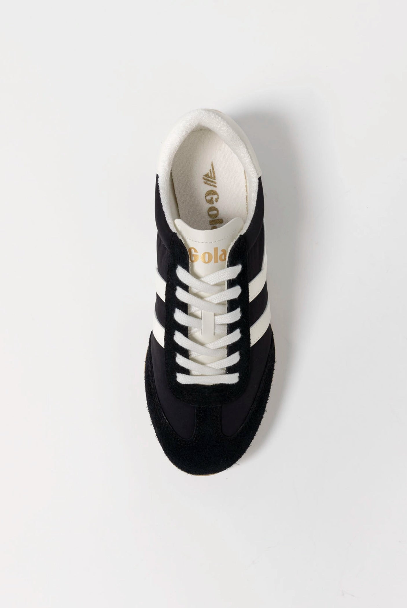 swatch_Black/Off White gola sprinter sneaker