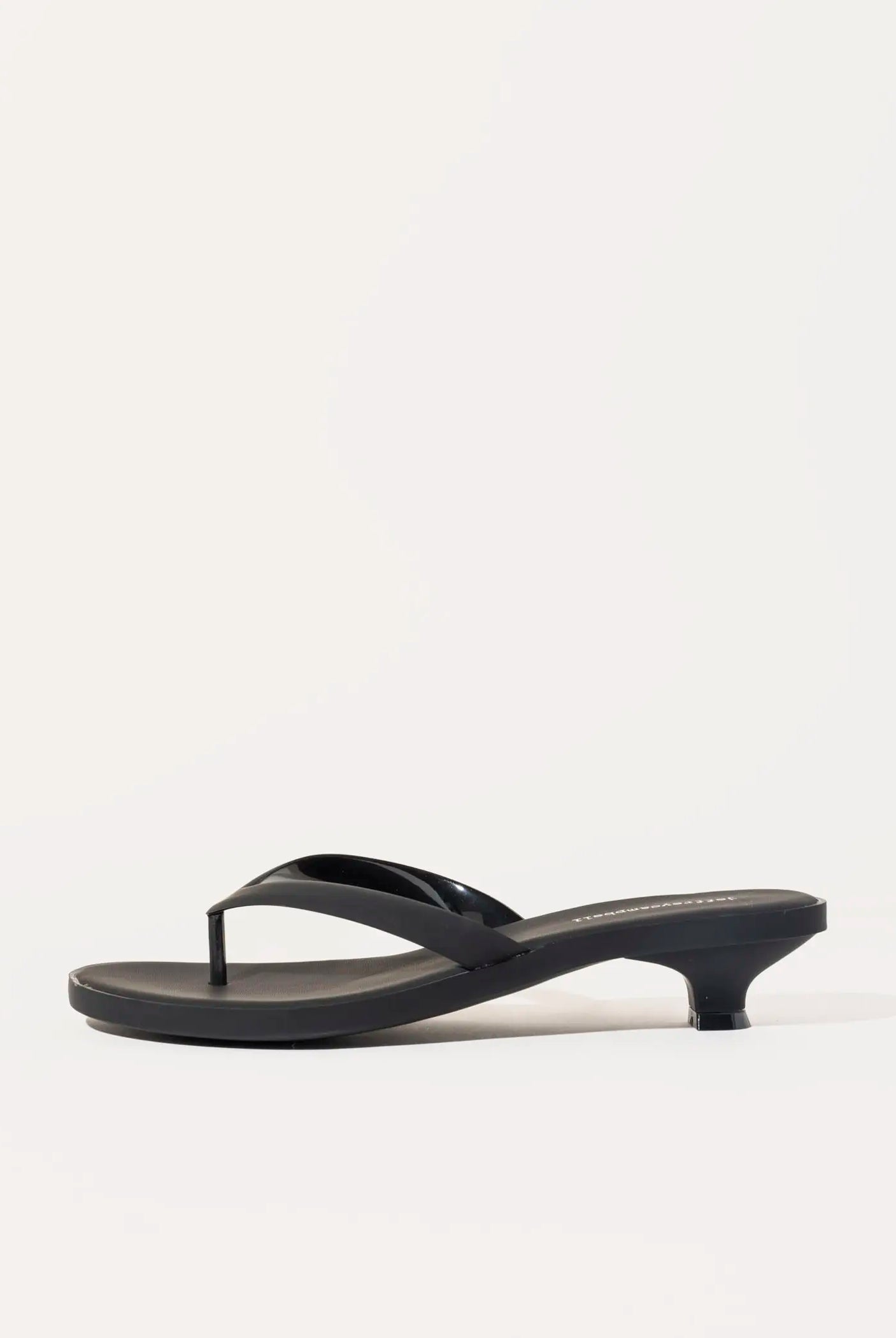 swatch_black lollipop kitten heel sandal heeled sandals
