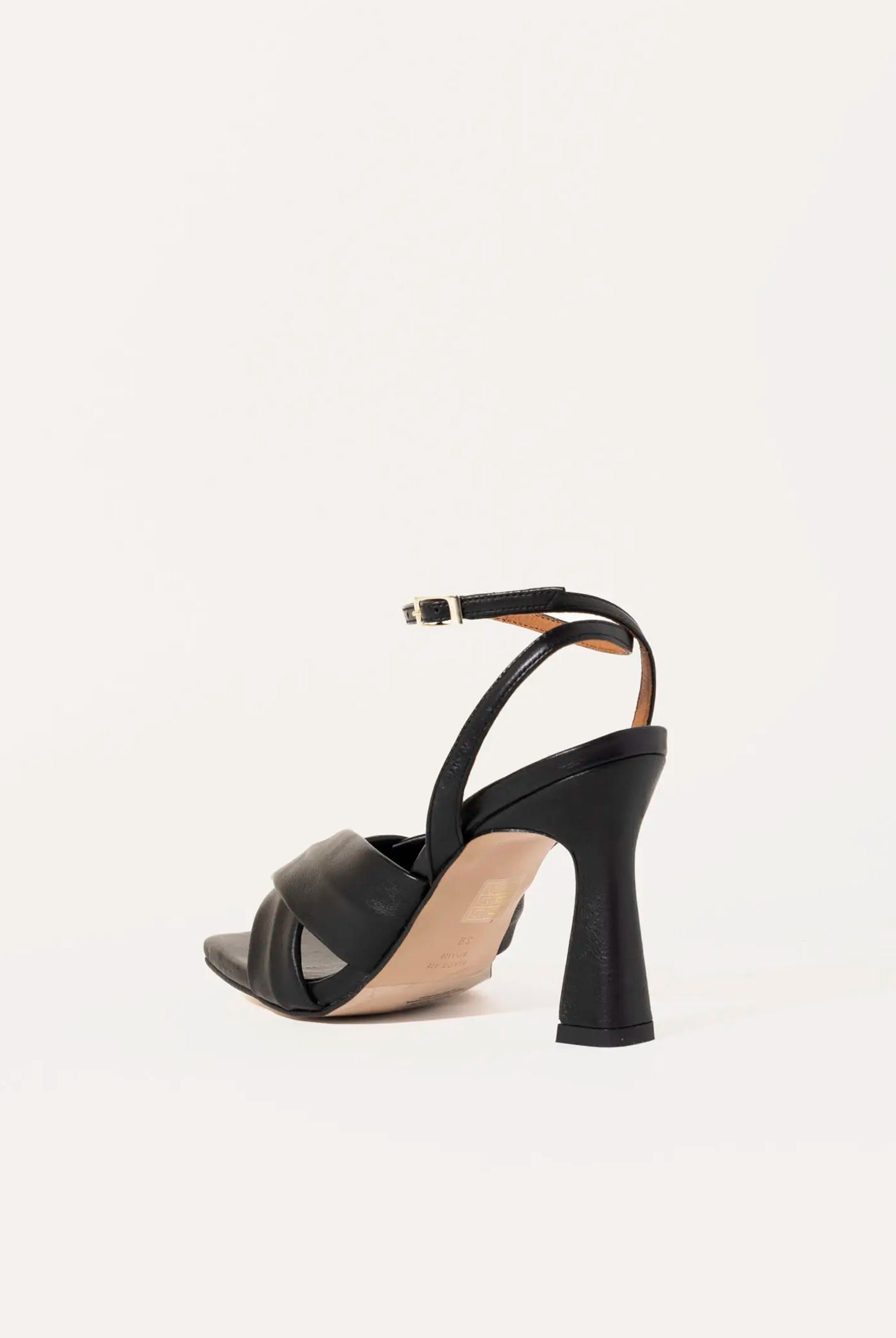 swatch_black leather maelle leather sandal heeled sandals