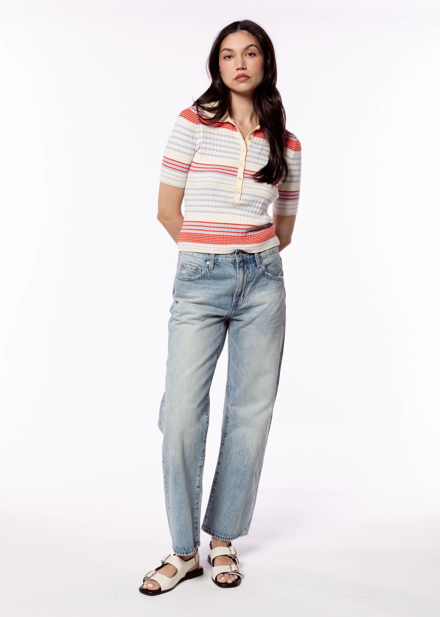 swatch_Bright Multi 525 knit polo