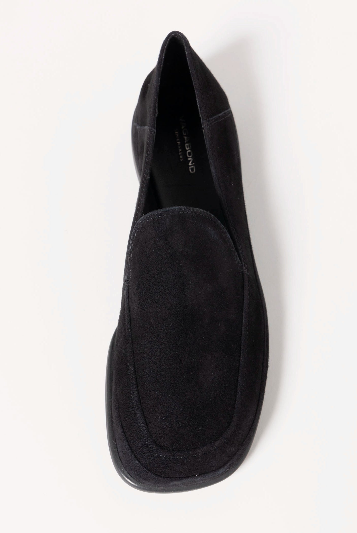 swatch_Black Suede vagabond sammie loafers