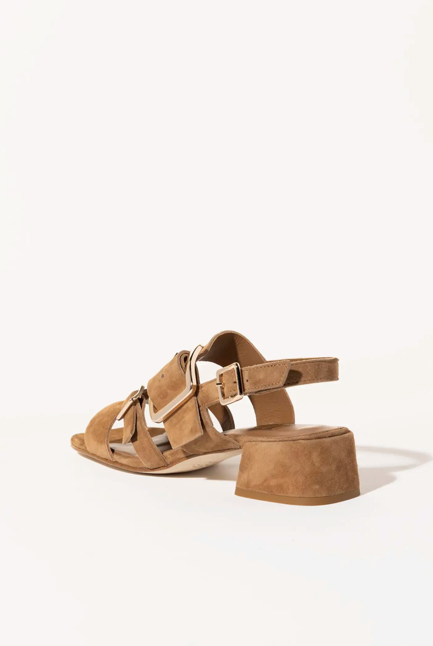 swatch_whiskey suede heeled buckle sandal heeled sandals