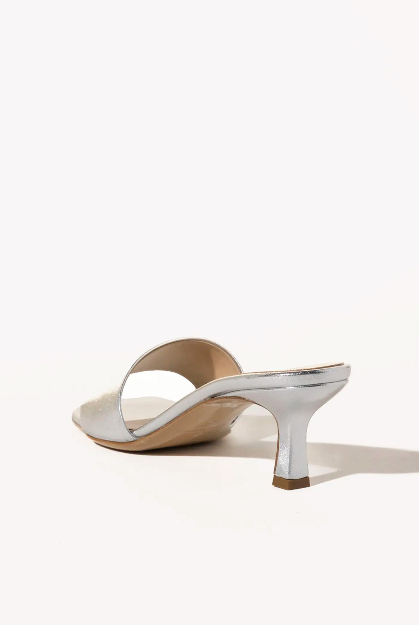 swatch_silver leather slide sandal heeled sandals