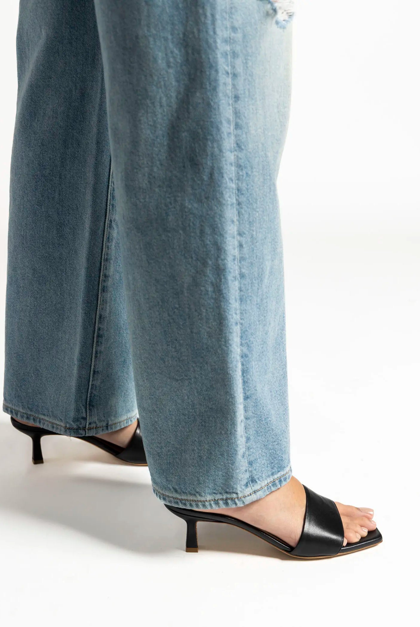 swatch_black leather slide sandal heeled sandals