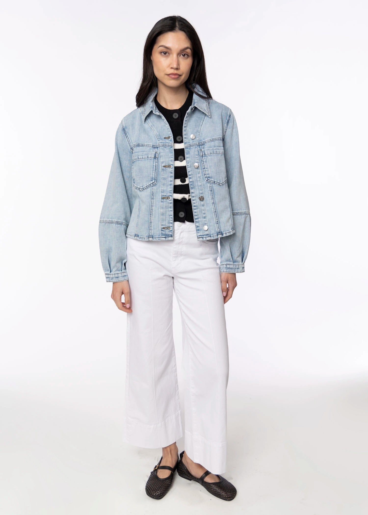 swatch_Light Wash kut denim baily jacket