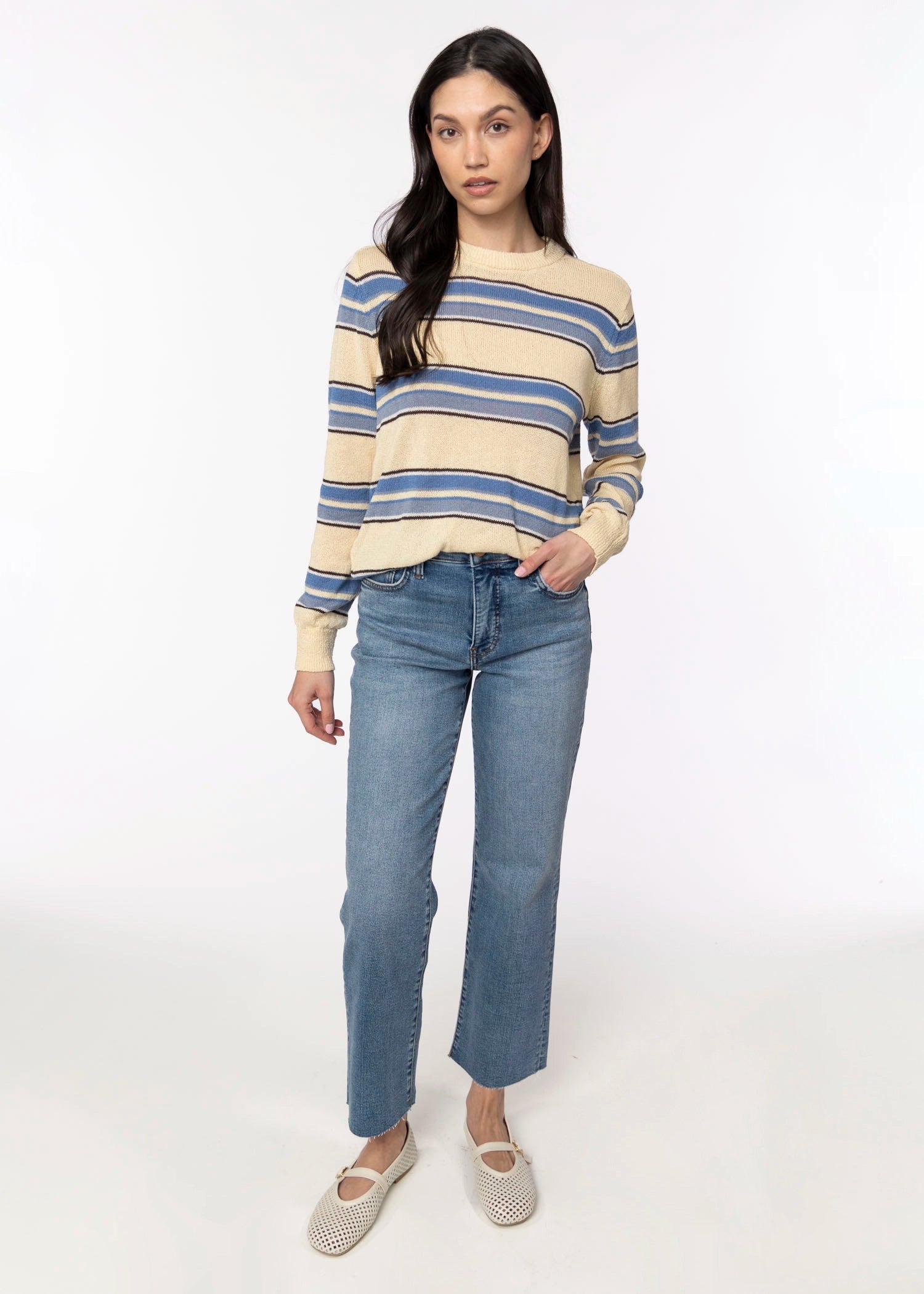 swatch_Yellow/Blue rd style severine sweater