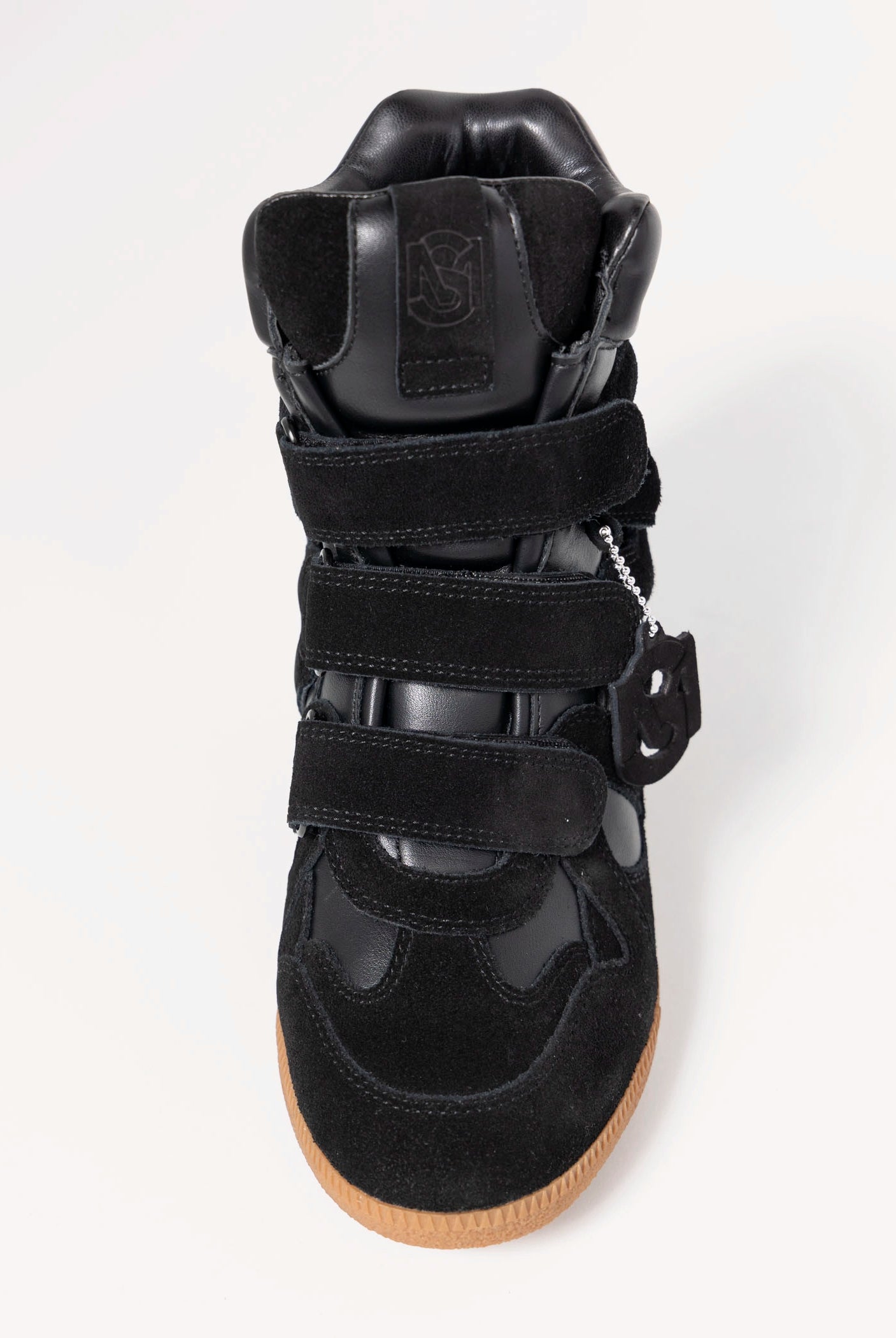 swatch_Black Suede mavis sneaker