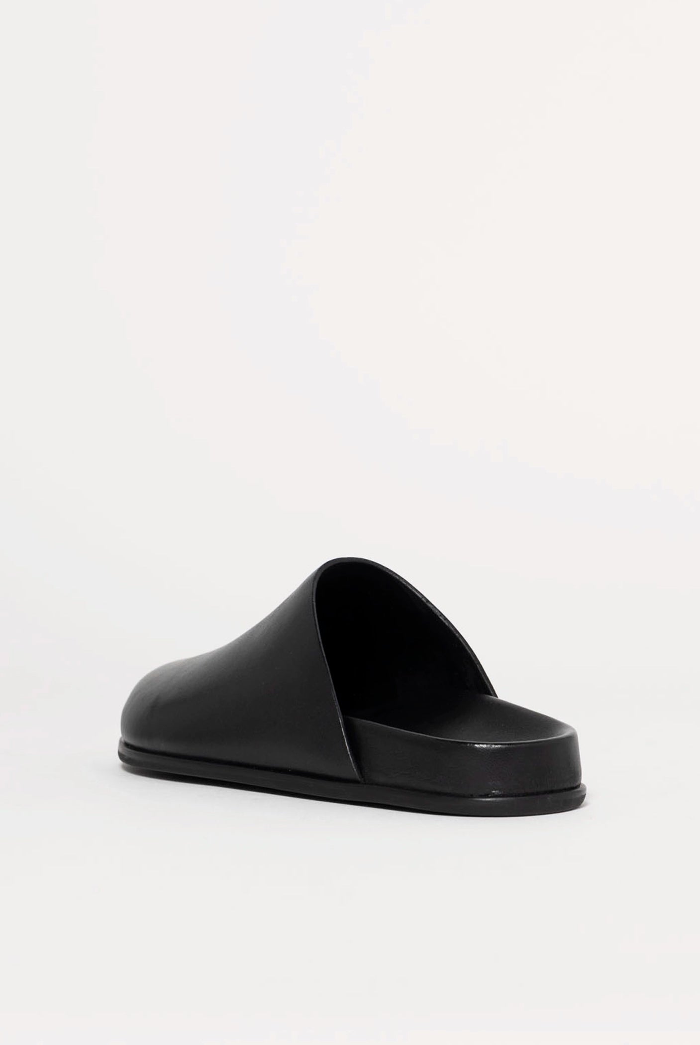 swatch_Black intentionally blank agatha leather clog