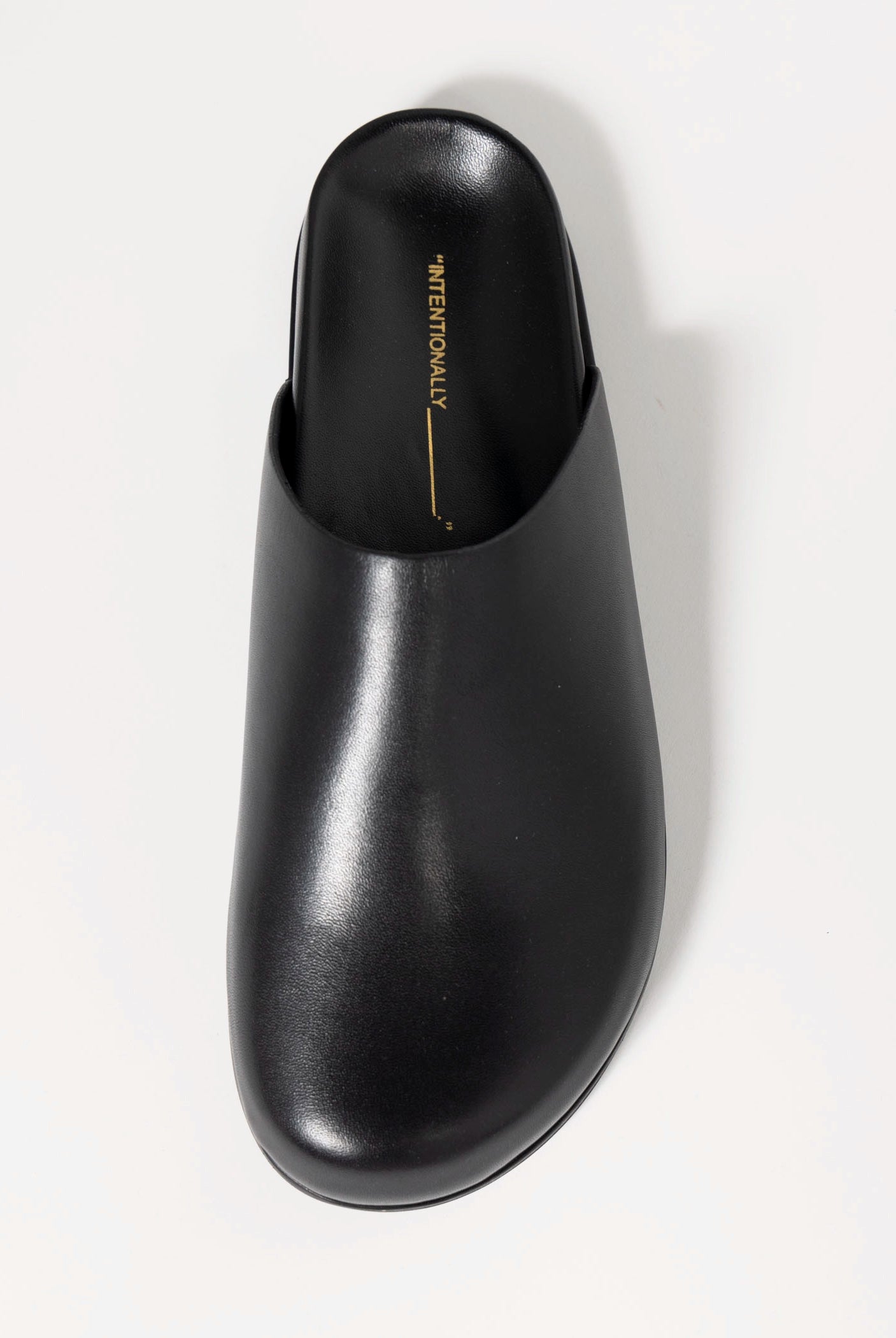 swatch_Black intentionally blank agatha leather clog