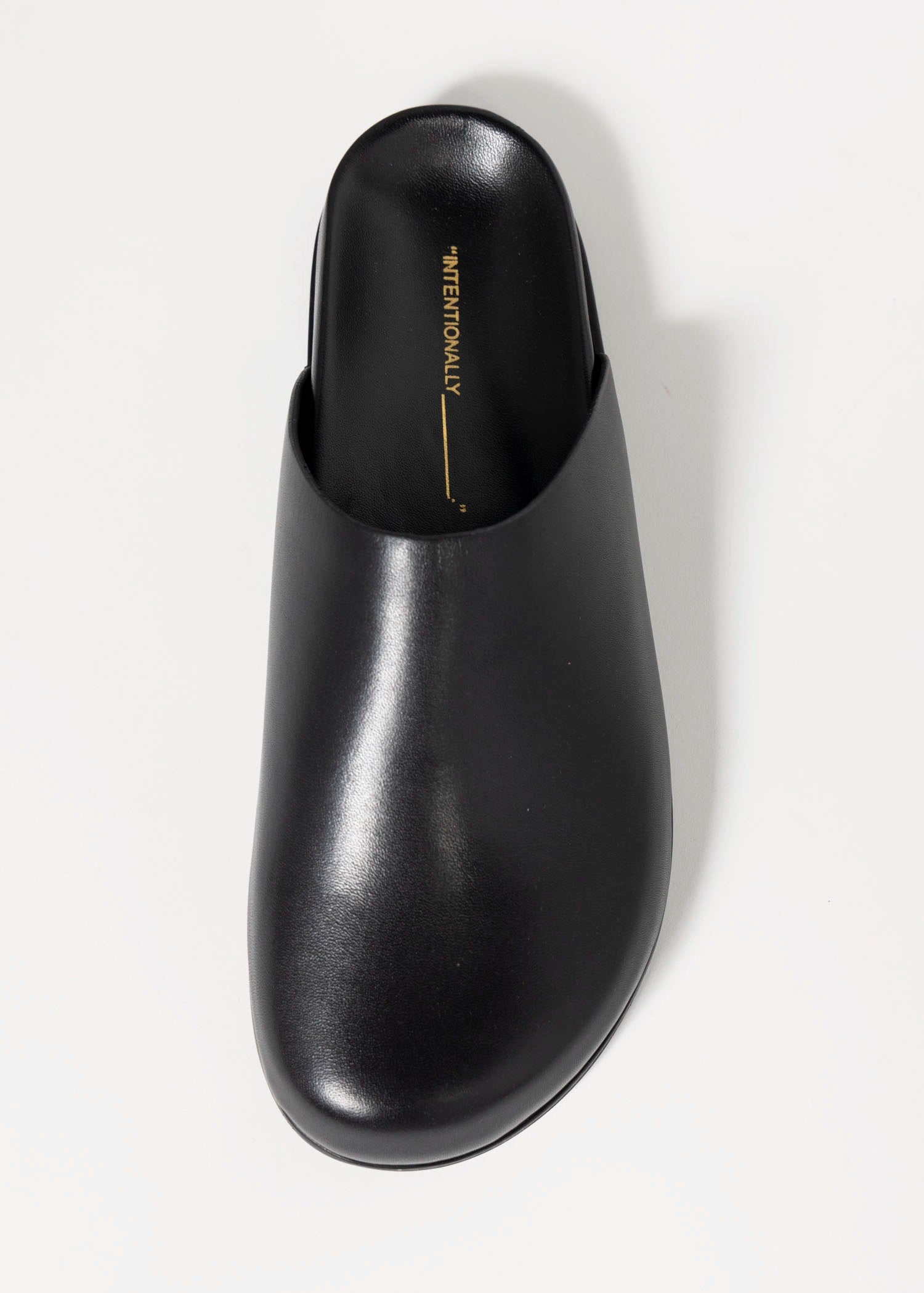 swatch_Black intentionally blank agatha leather clog