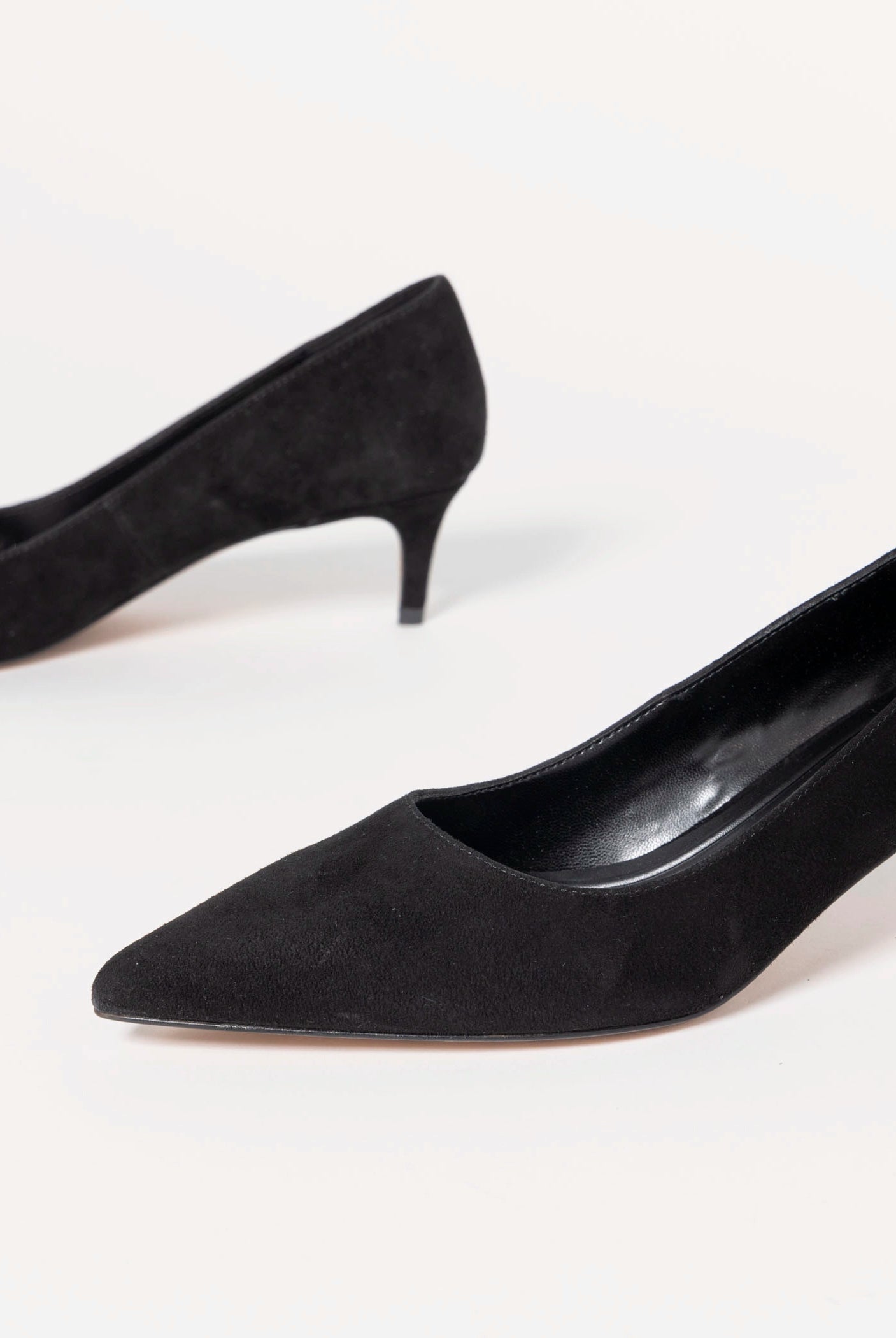 swatch_Black Suede pelle moda aeri pump