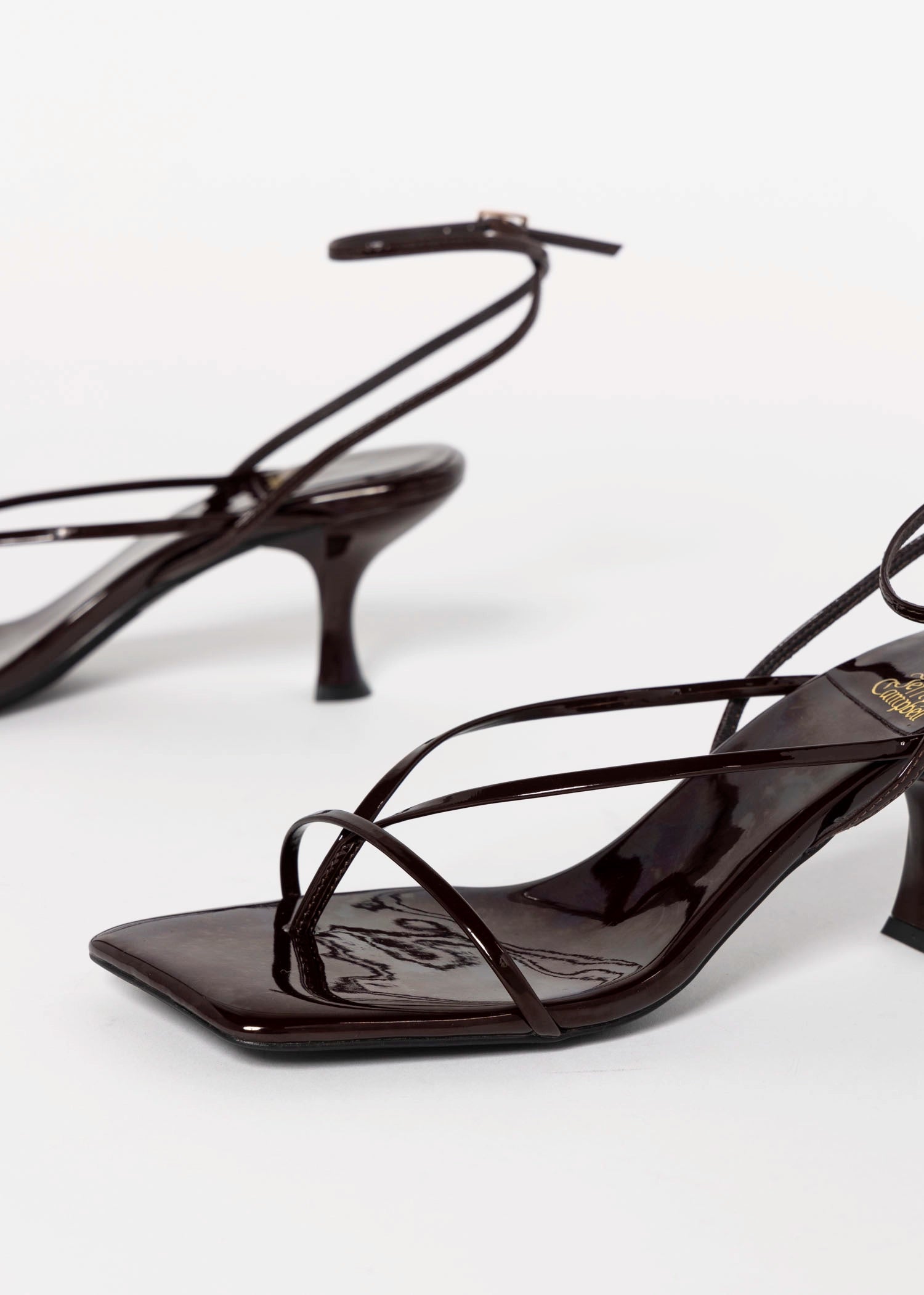 swatch_Coffee Patent fluxx heeled sandal heeled sandals