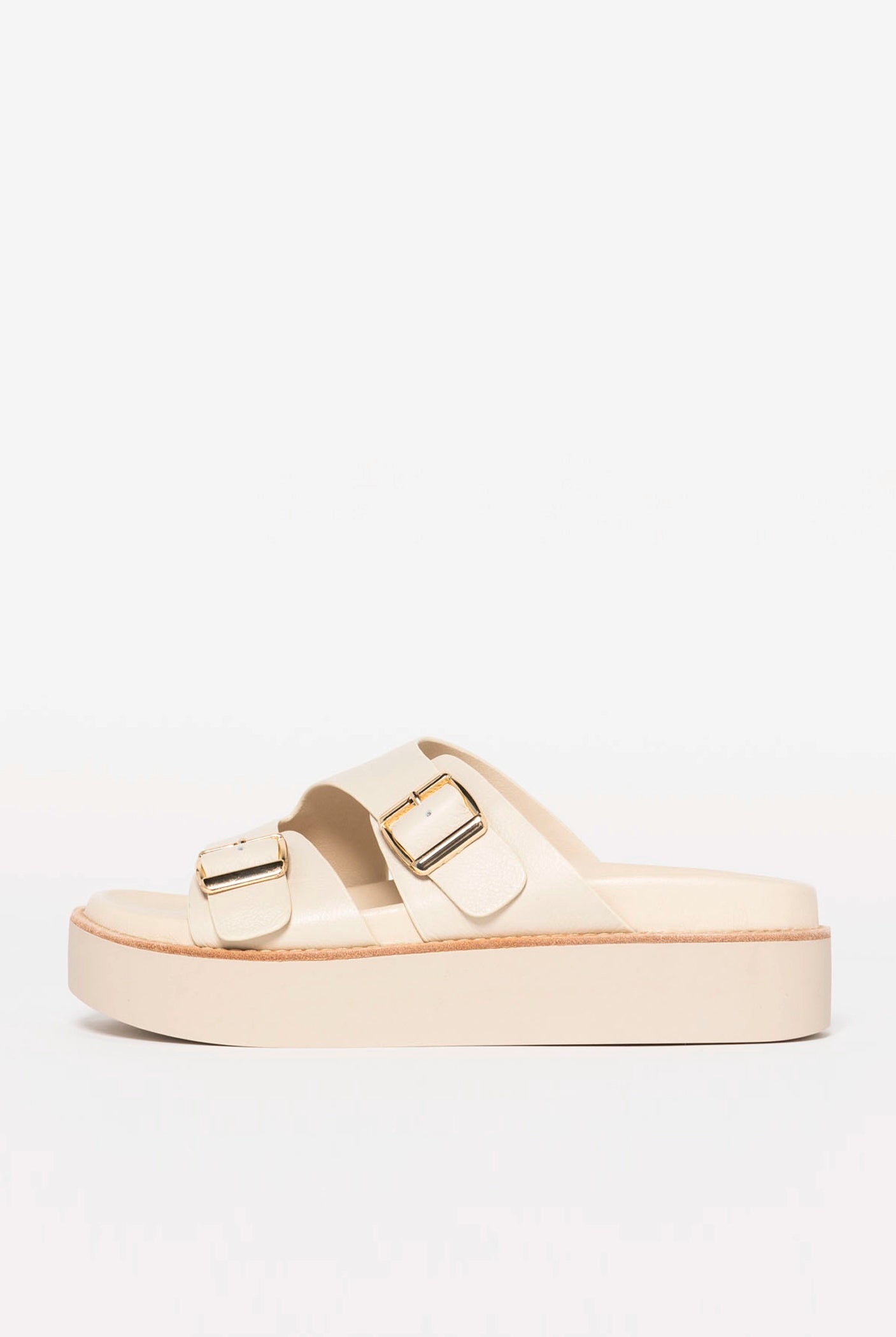 swatch_Milk Leather silent d gizella platform sandal