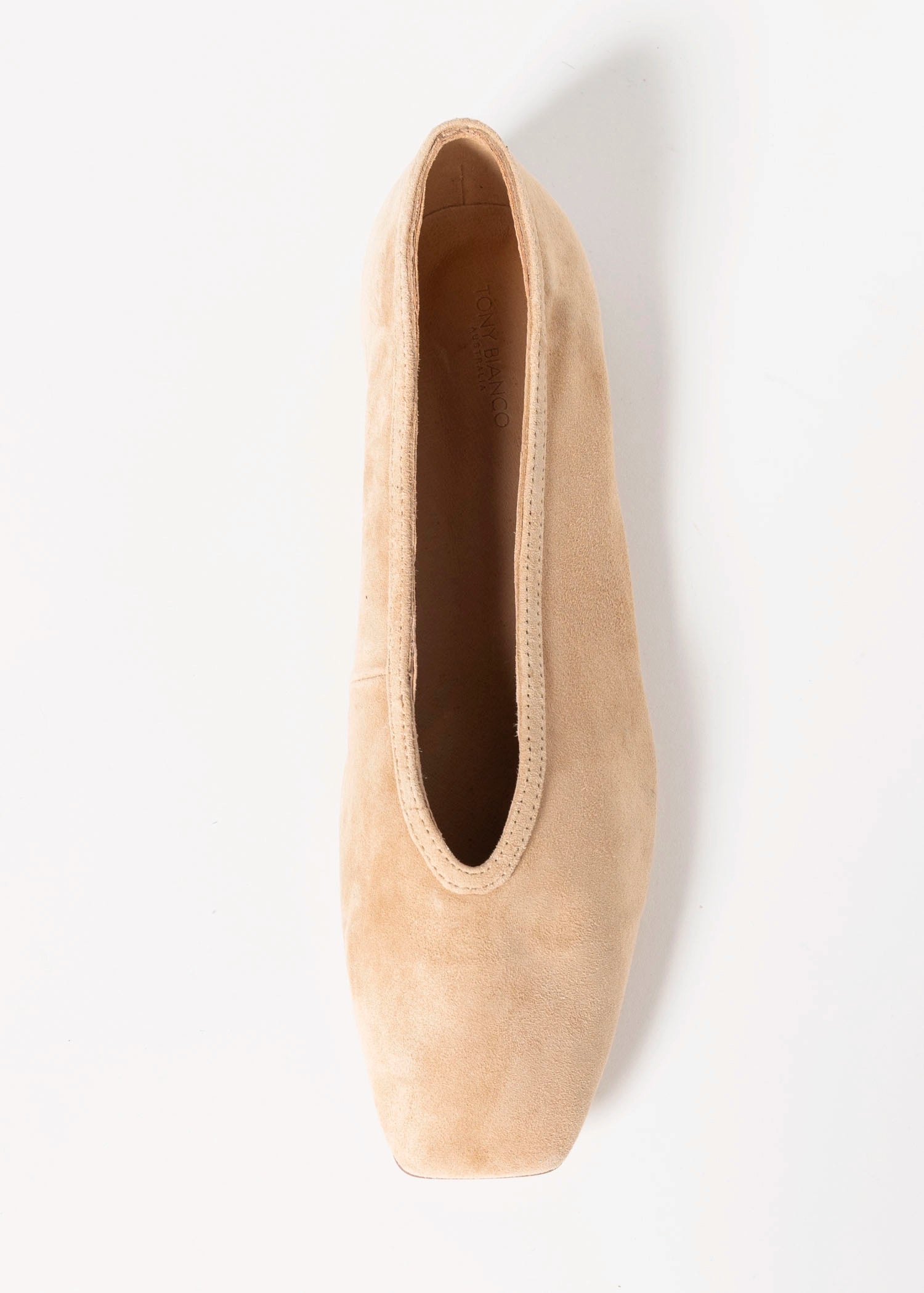 swatch_Wheat Suede bianca leather flat flat shoes