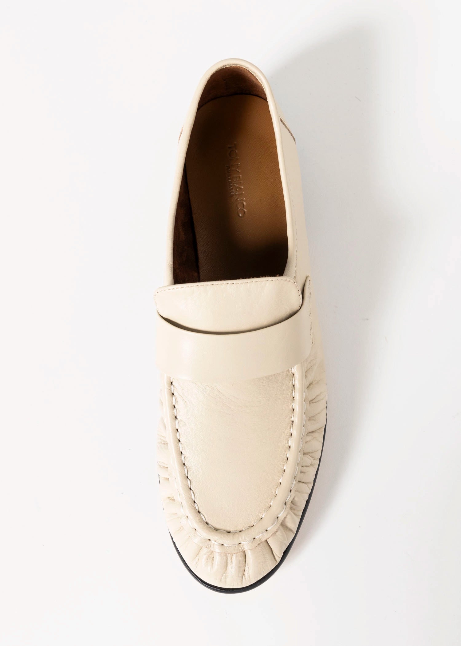 swatch_Vanilla Tony bianco gatsby loafer flat shoes