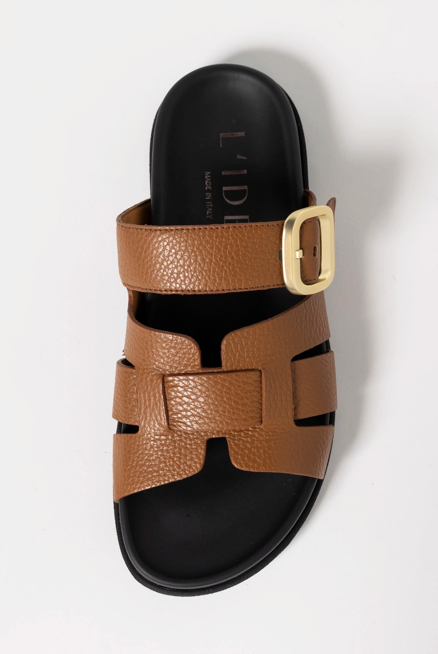 swatch_Cuoio Leather l'idea slide sandal