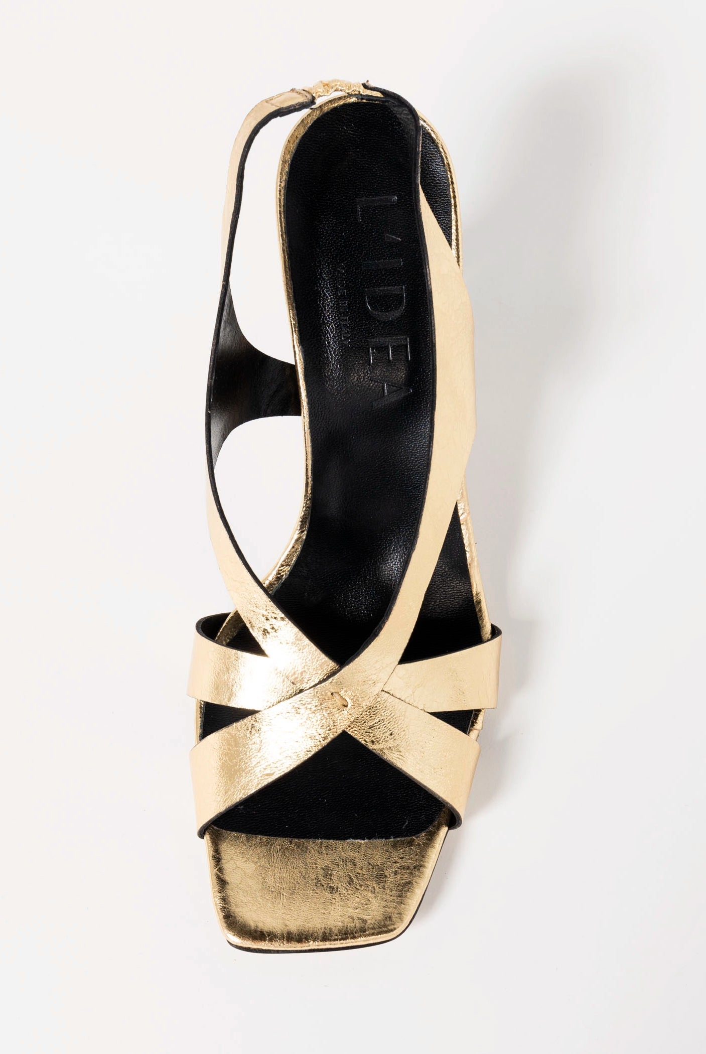 swatch_Gold Leather dress sandal
