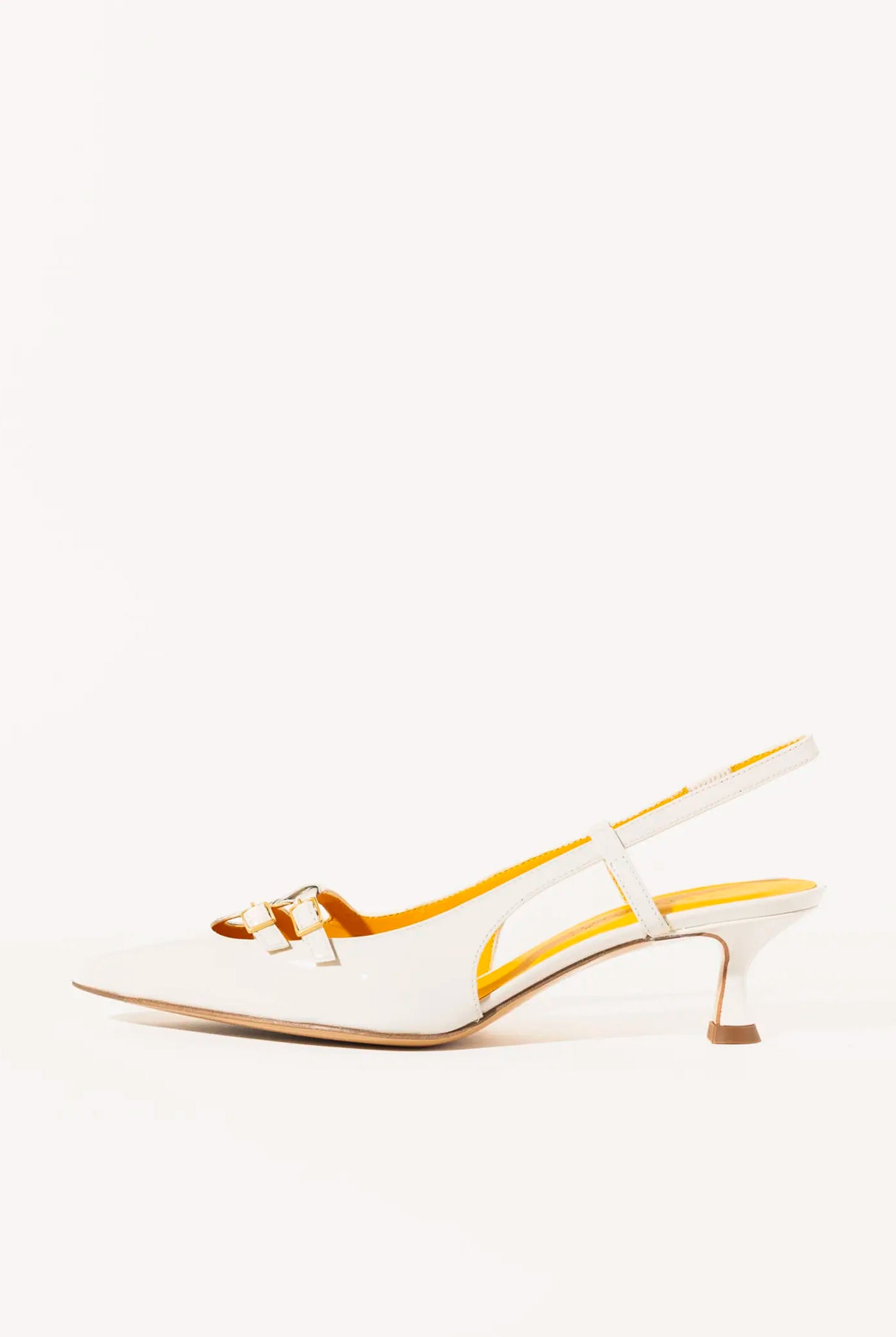 swatch_cream patent t-bar slingback pump heels
