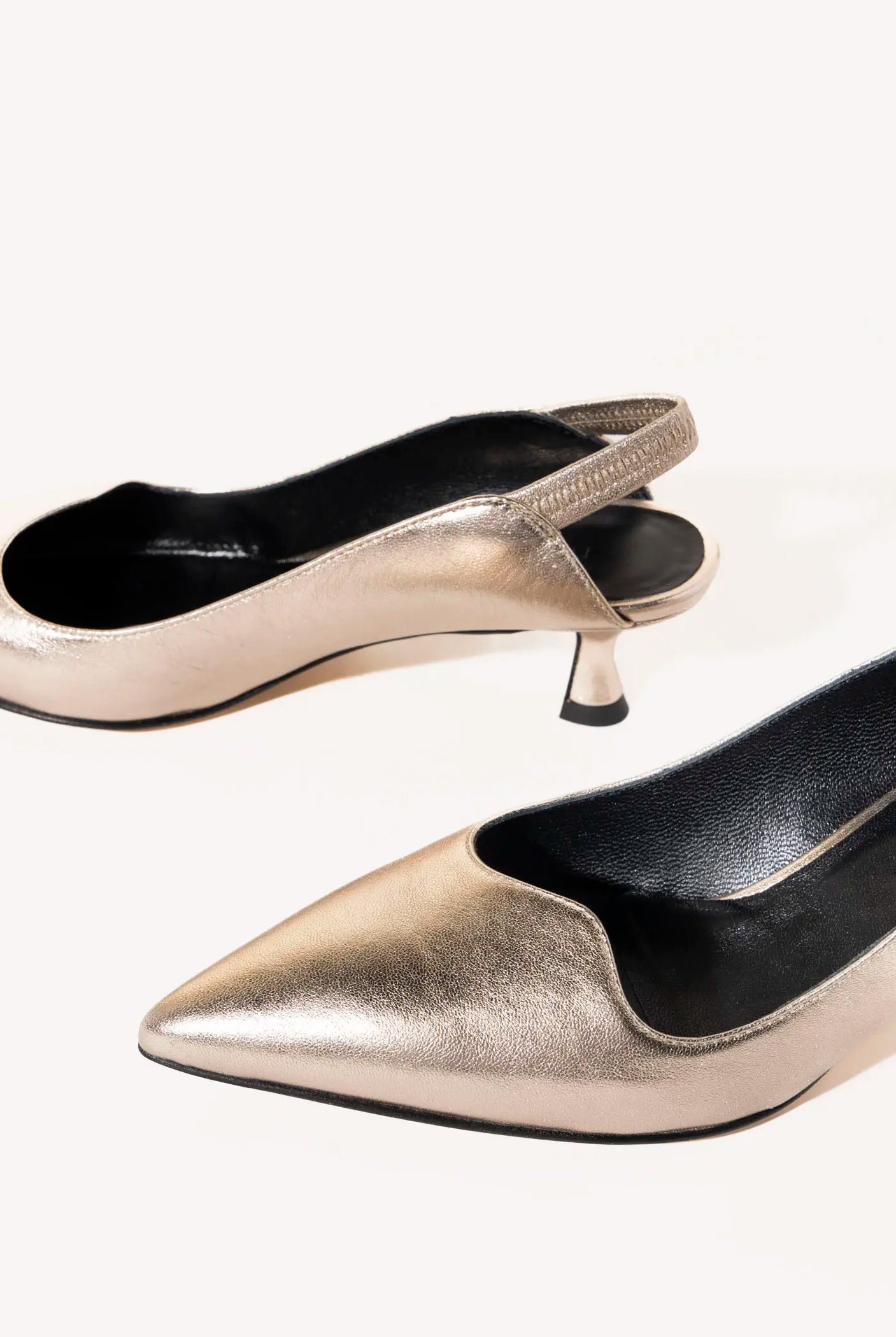 swatch_champagne leather leather slingback pump heels