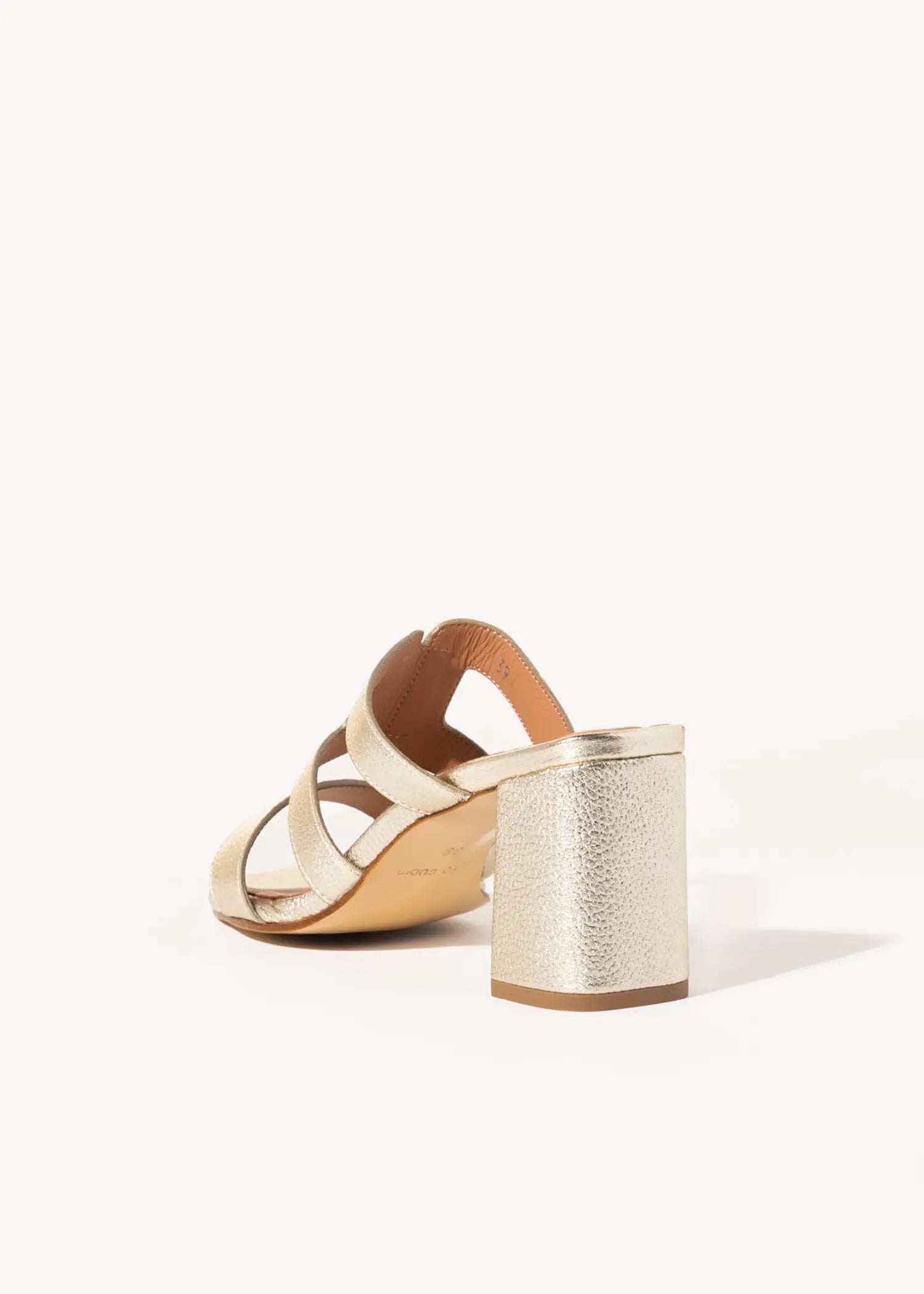 swatch_platino leather heeled cutout sandal heeled sandals