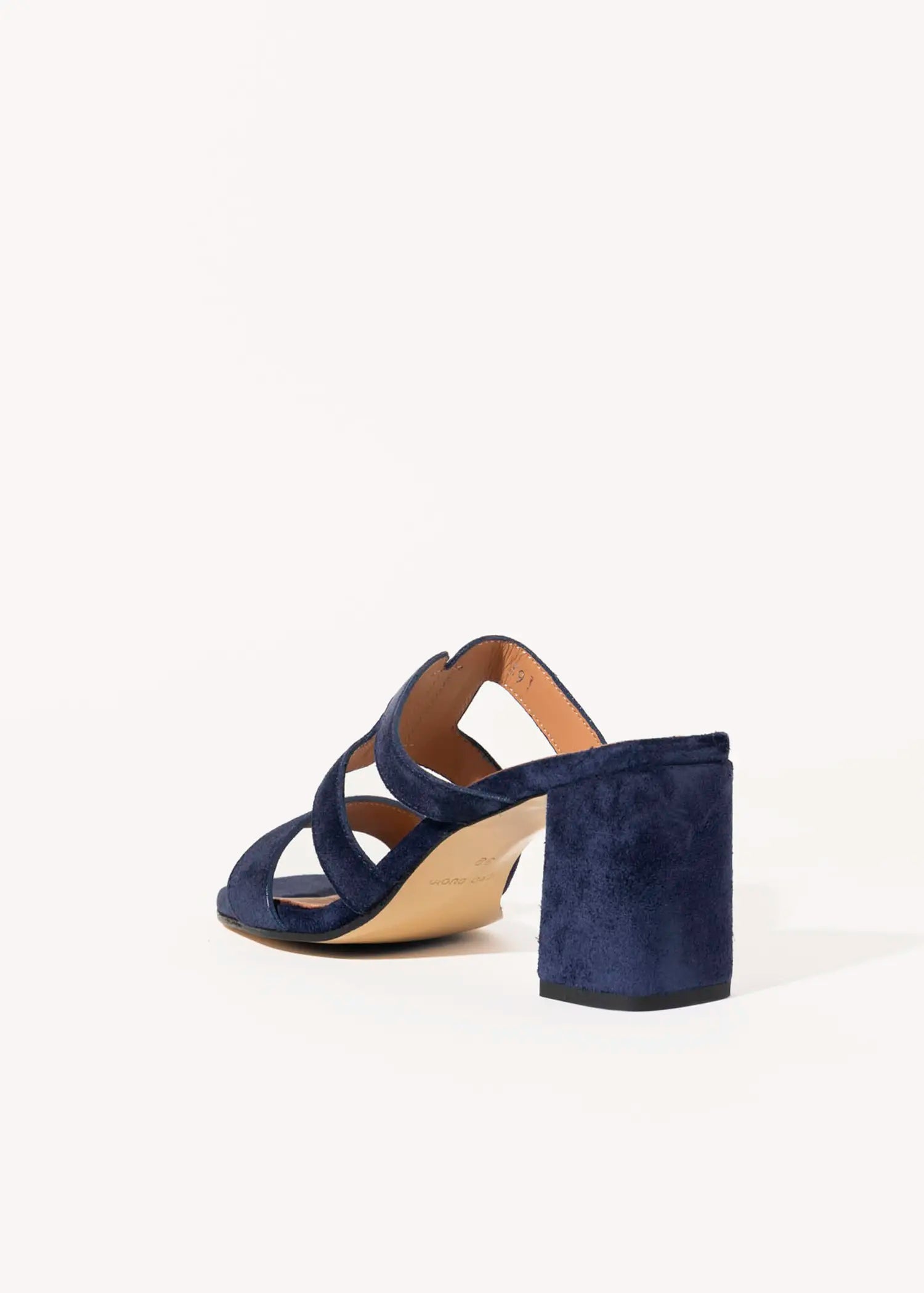swatch_navy suede heeled cutout sandal heeled sandals