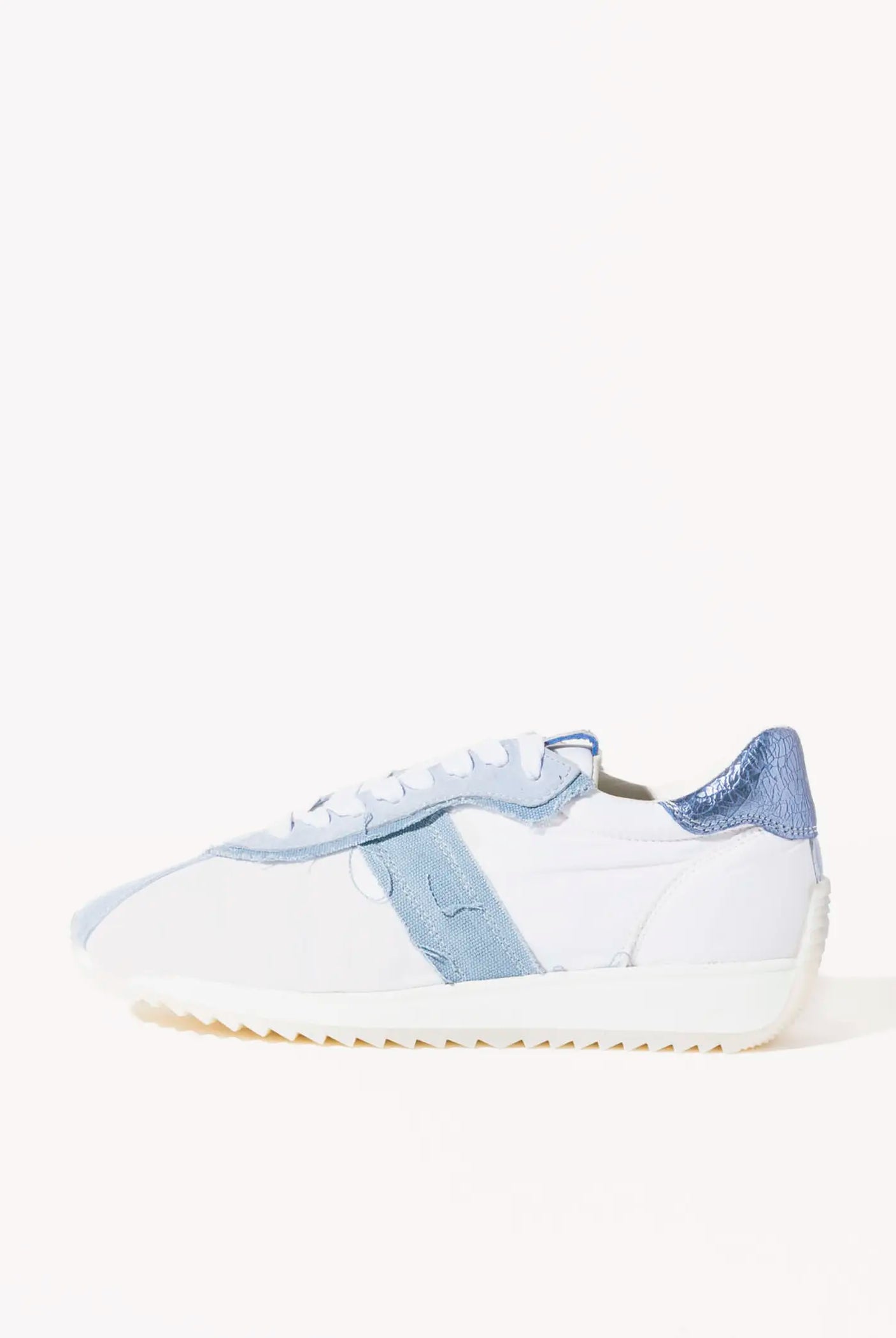 swatch_white/blue nylon sneaker shoes