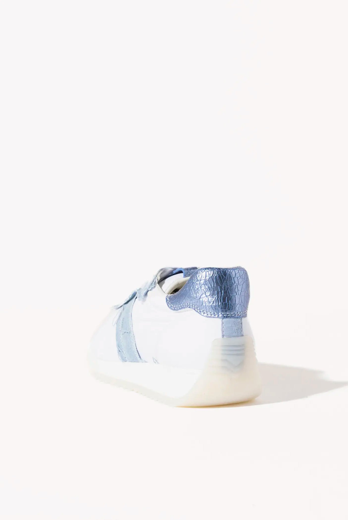 swatch_white/blue nylon sneaker shoes