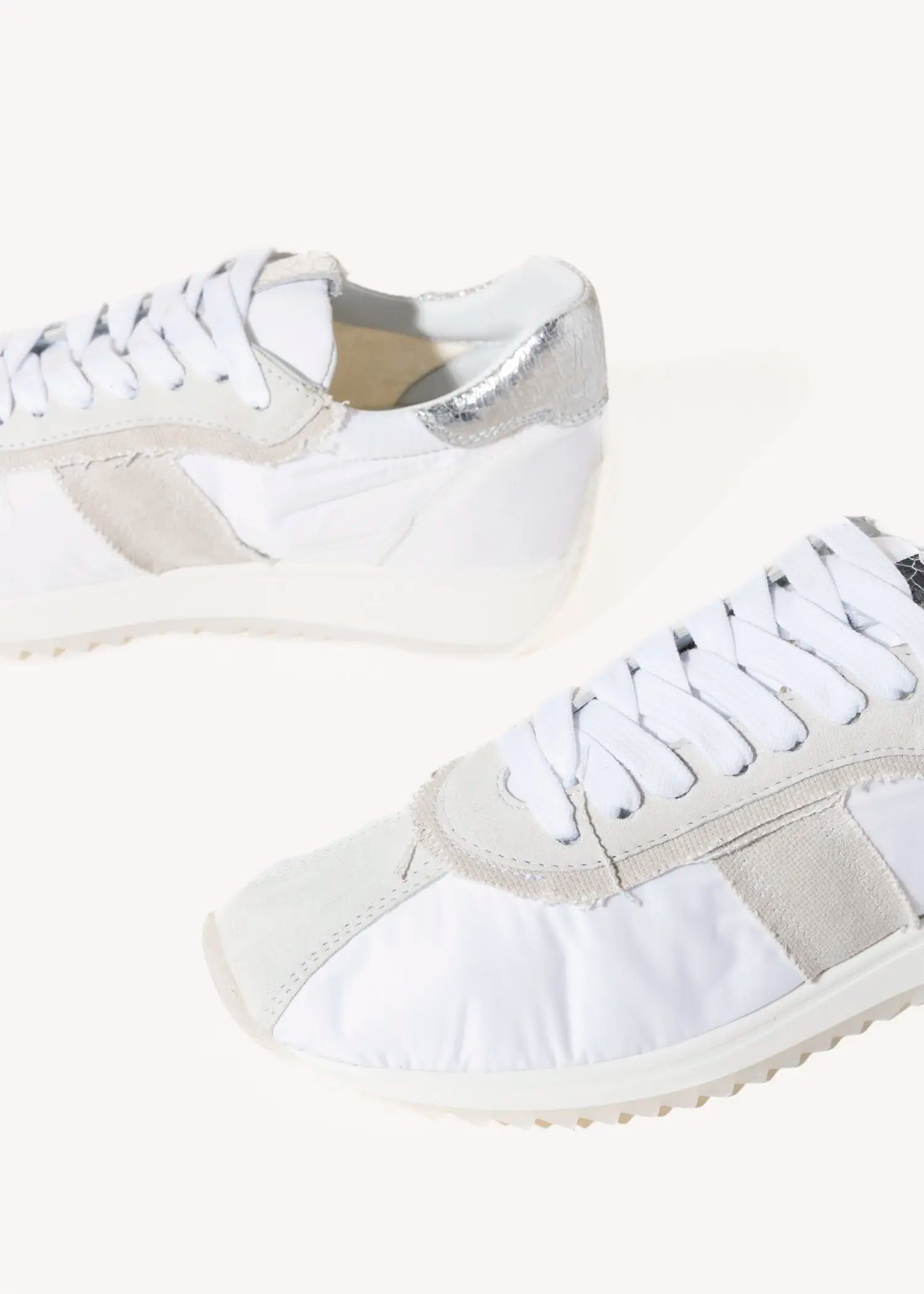 swatch_white/grey nylon sneaker shoes