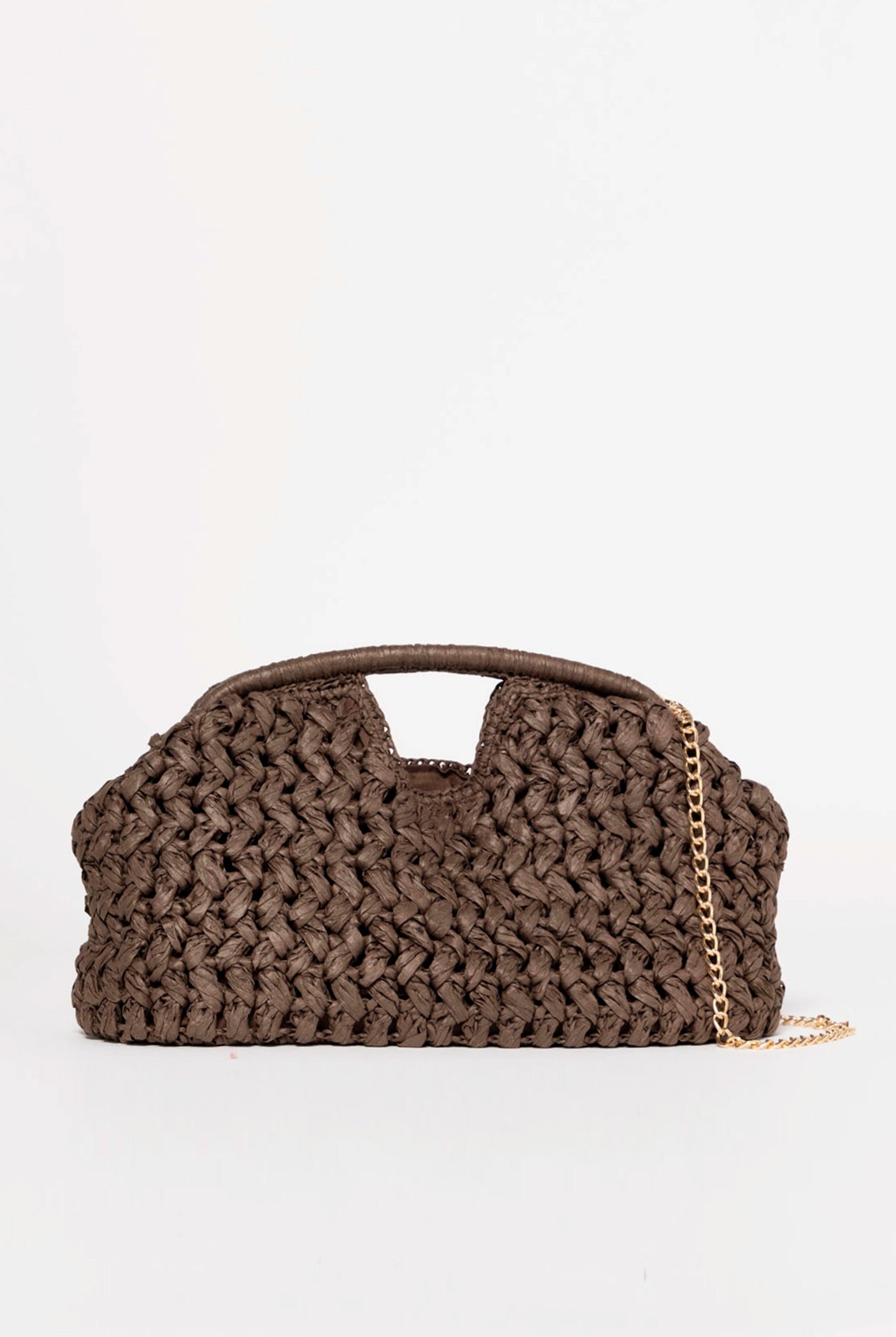 swatch_Chocolate urban expressions abigail raffia bag