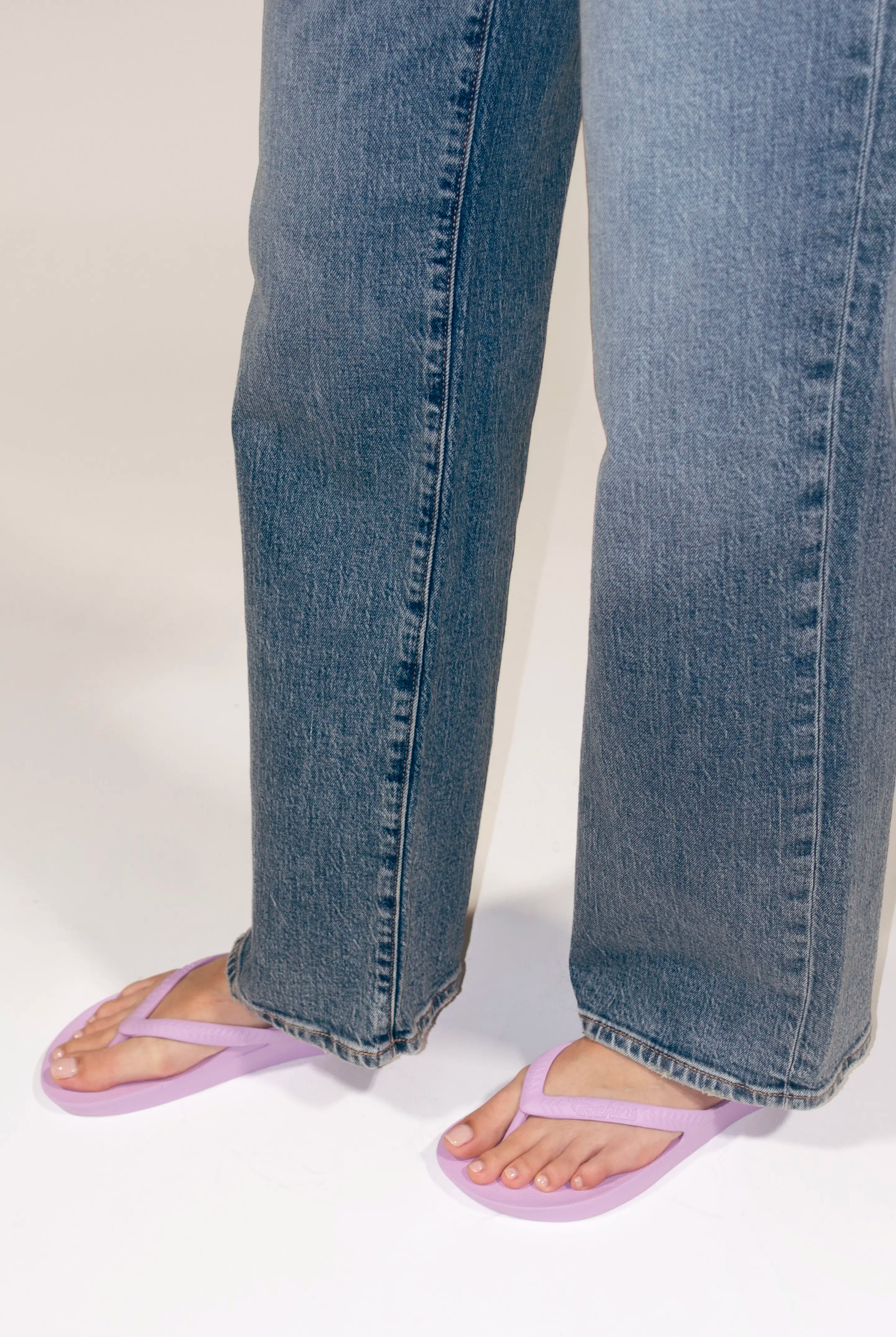 swatch_Lilac arch support flip flop flat sandals