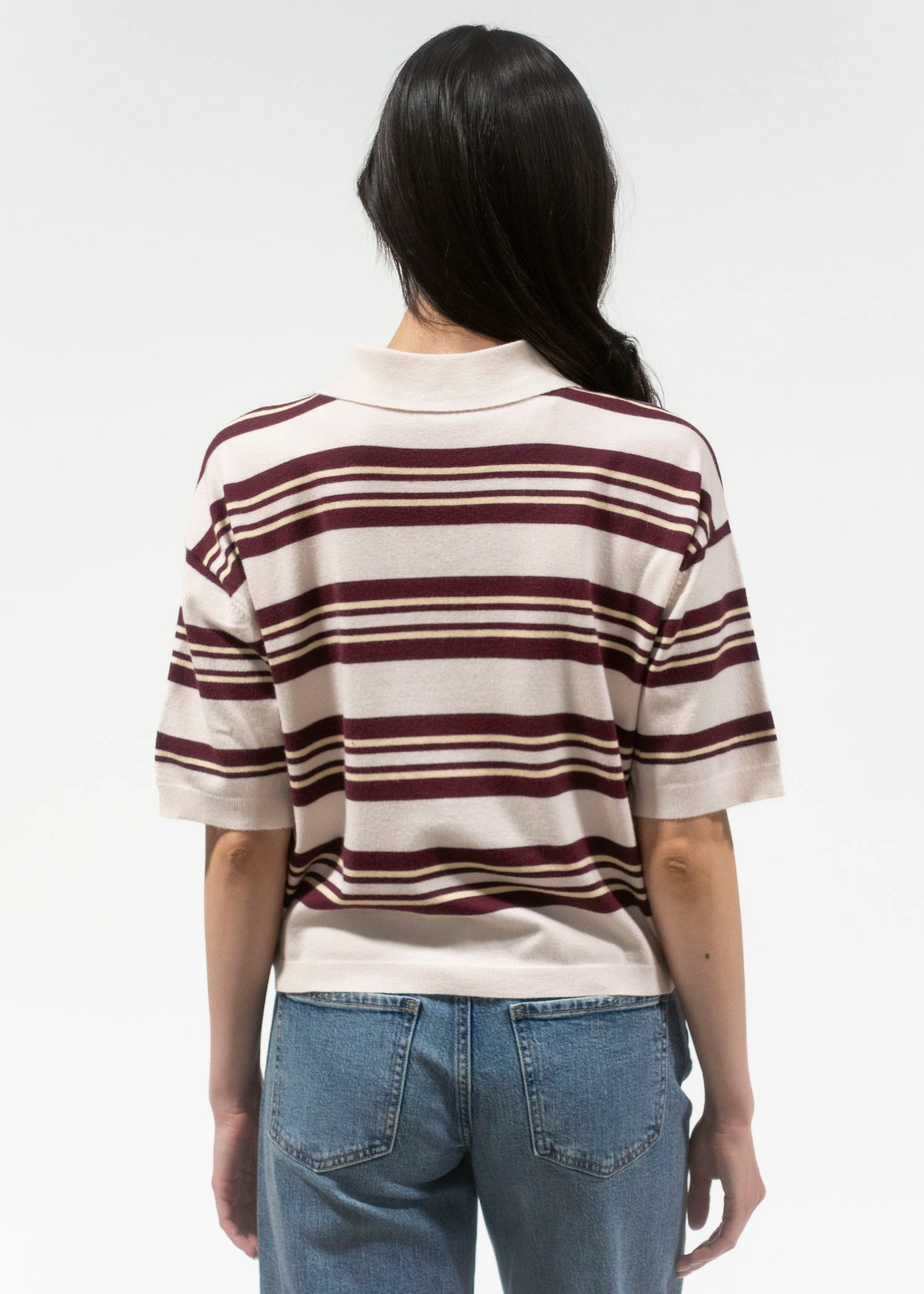 swatch_Ecru rd style manaia knit polo