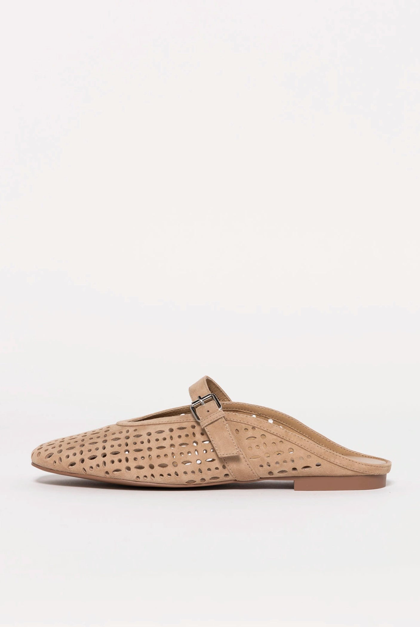 swatch_Beige Suede bibi lou maia flat