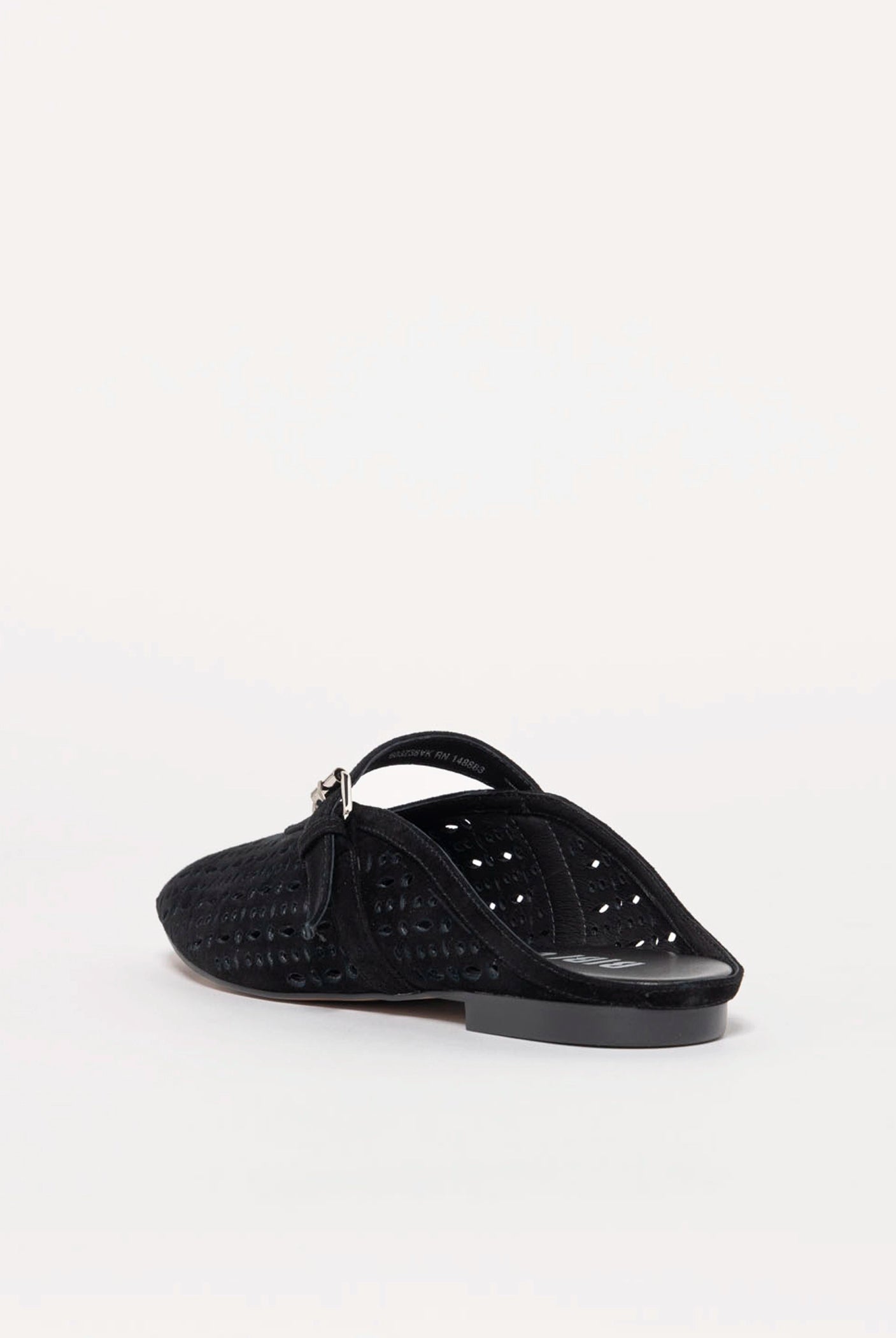 swatch_Black Suede bibi lou maia flat