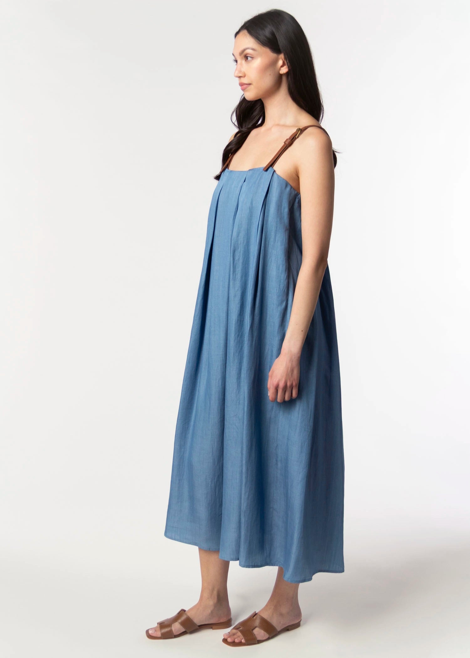 swatch_Denim thml denim midi dress