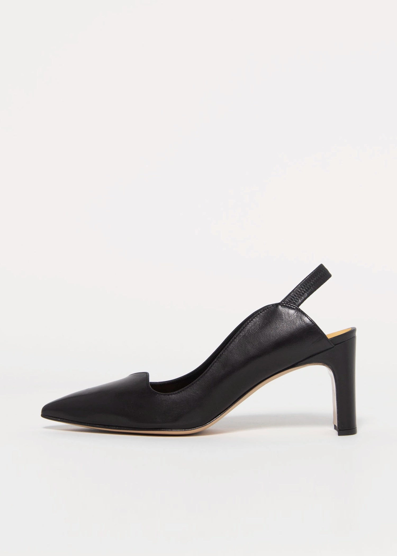 swatch_Black Leather mara bini sole leather slingback